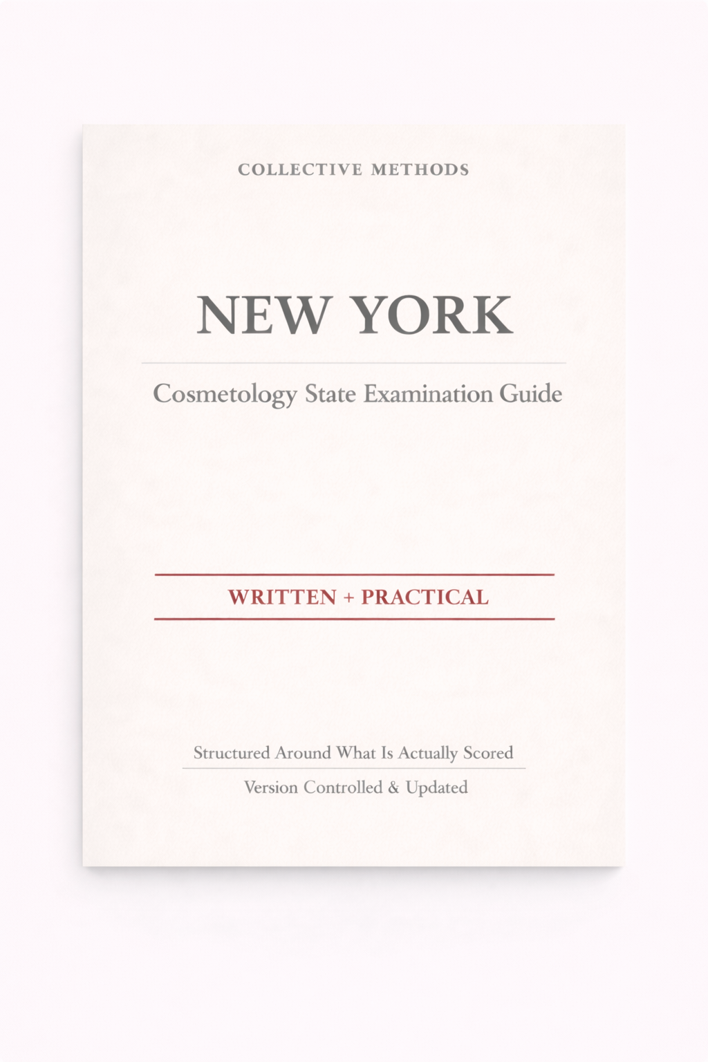New York Cosmetology State Examination Guide – Written & Practical