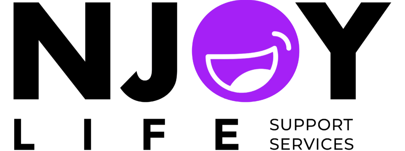 LGBTQ+ logo with a purple smiling face emoji in place of the letter 'O', and the words 'LGBTQ+ Support Services' below.