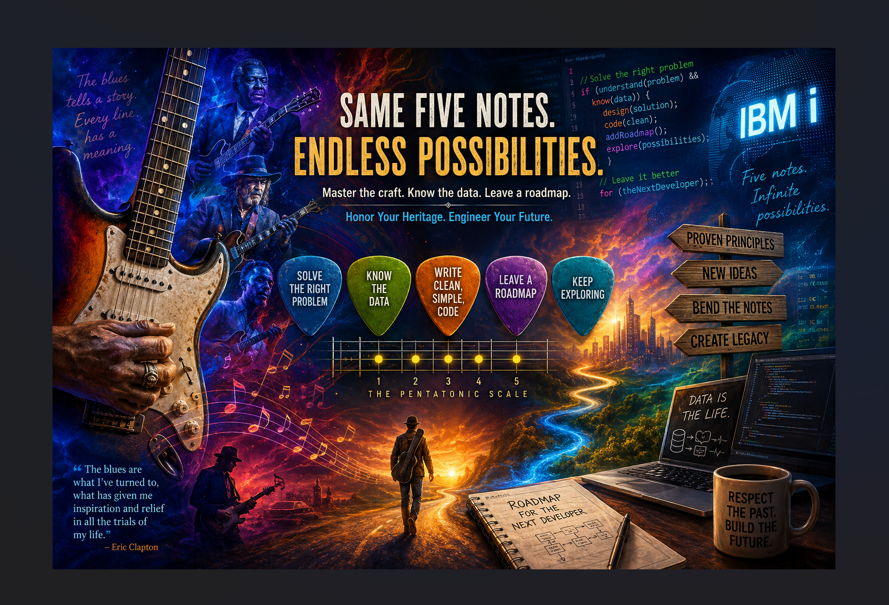 The Same Five Notes, But Endless Possibilities