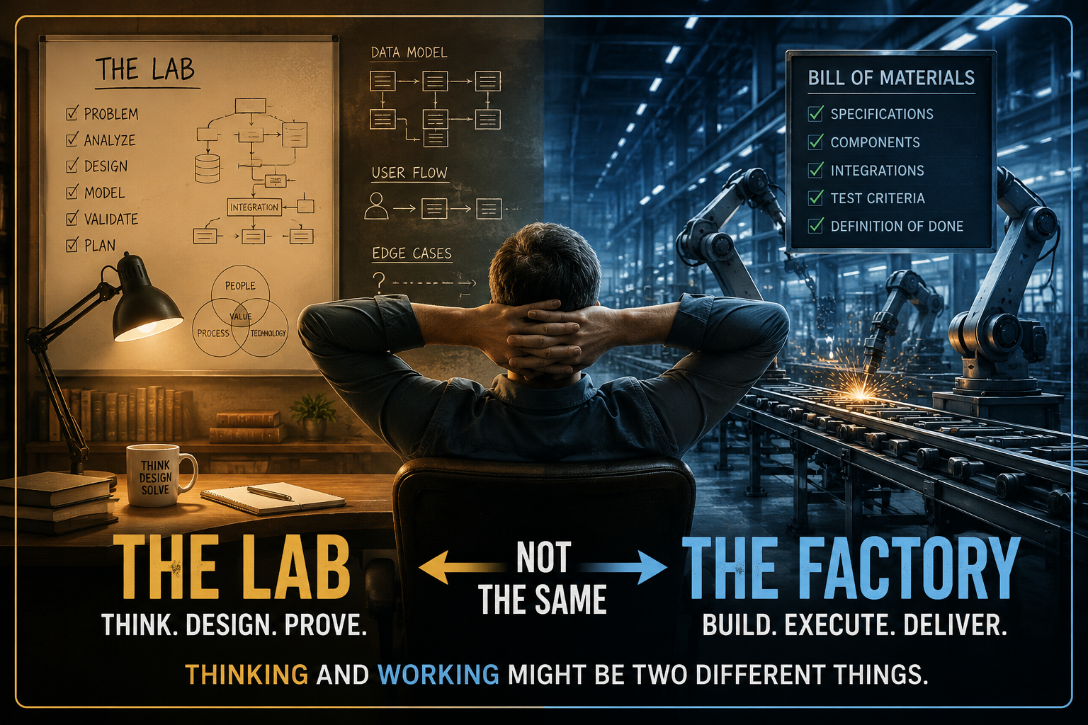 The Lab Versus The Factory