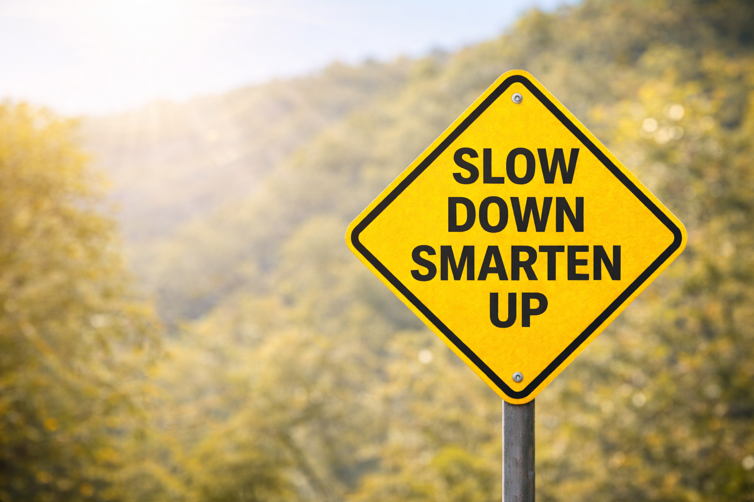 Combatting the Rush of Hurry Up Technology &amp; Work