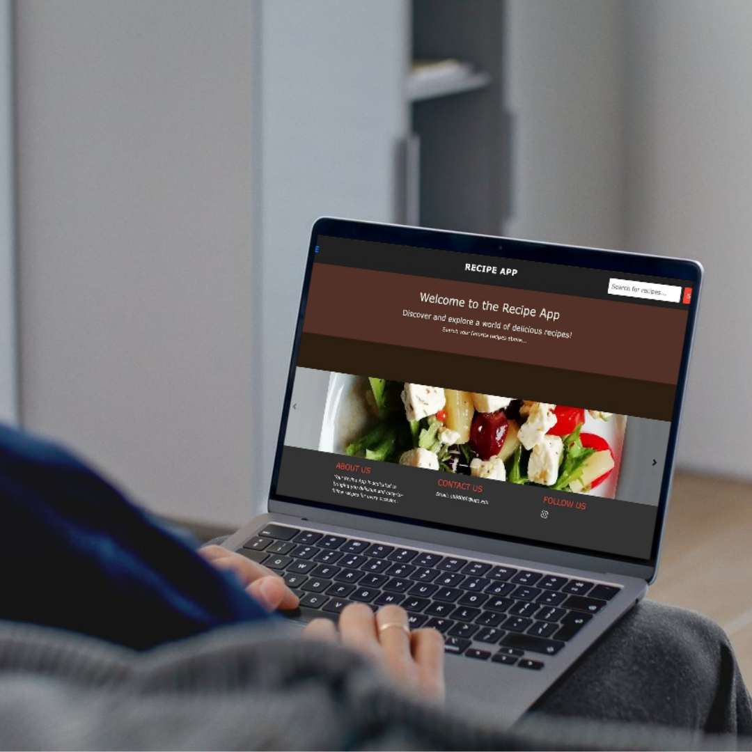 Recipe App Development App: HTML &amp; CSS