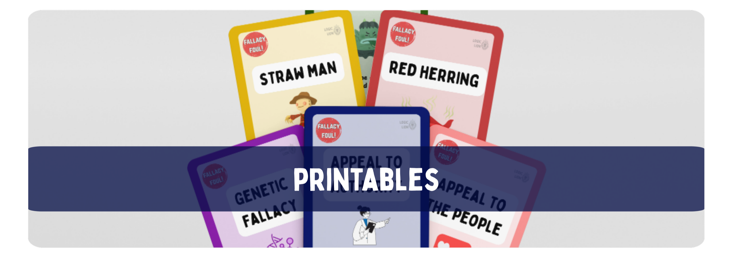 Logic Lion Fallacy Hunters Free and Premium Printable Online Resources for Critical Thinking
