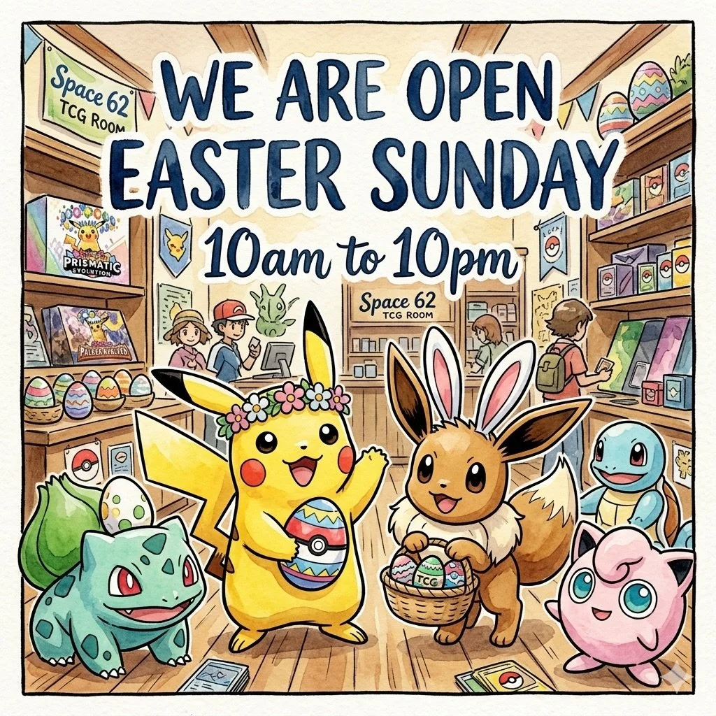 We are open for Easter 🐣 
10 am to 10 pm
Ala Moana 3rd Floor
