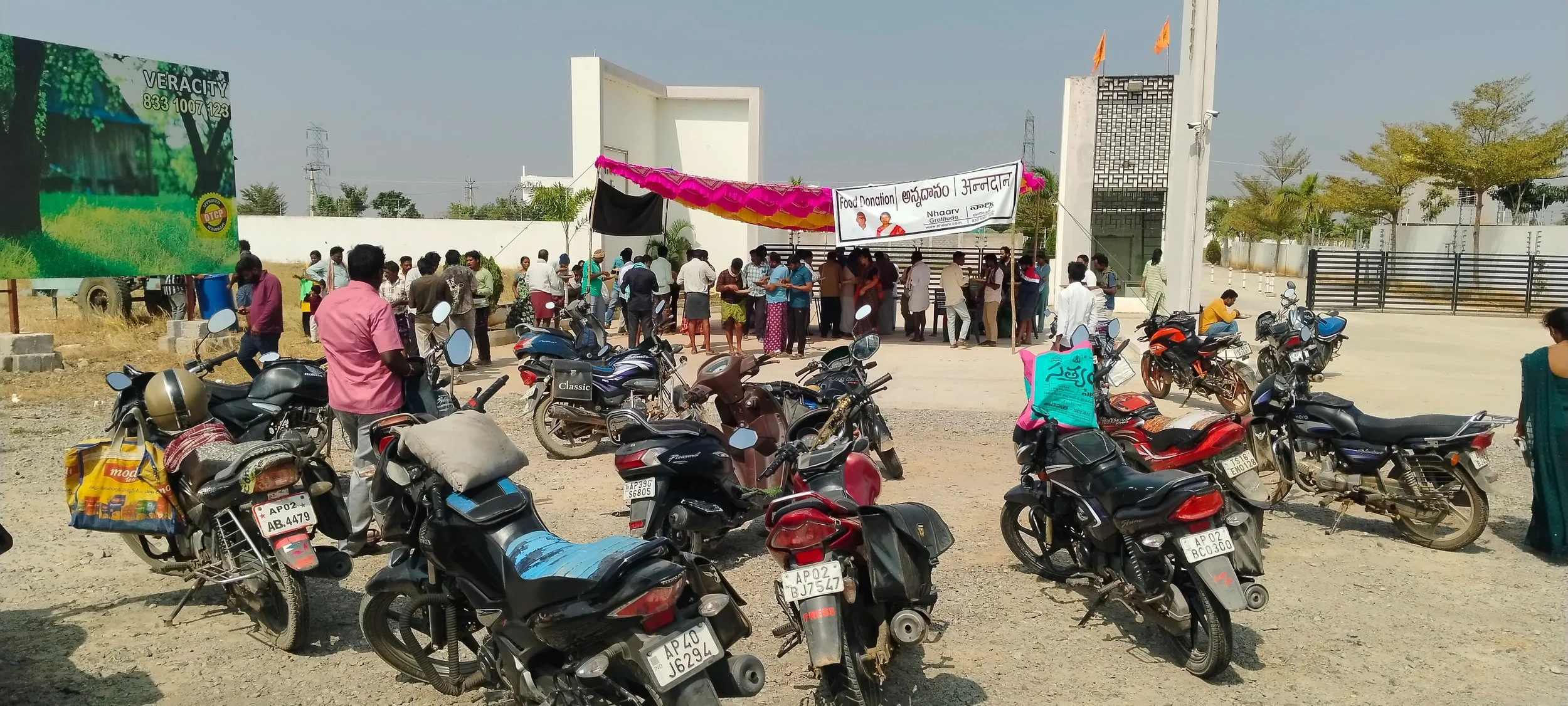 FoodDonation_Spruha_Veracity_FirstAnniversery