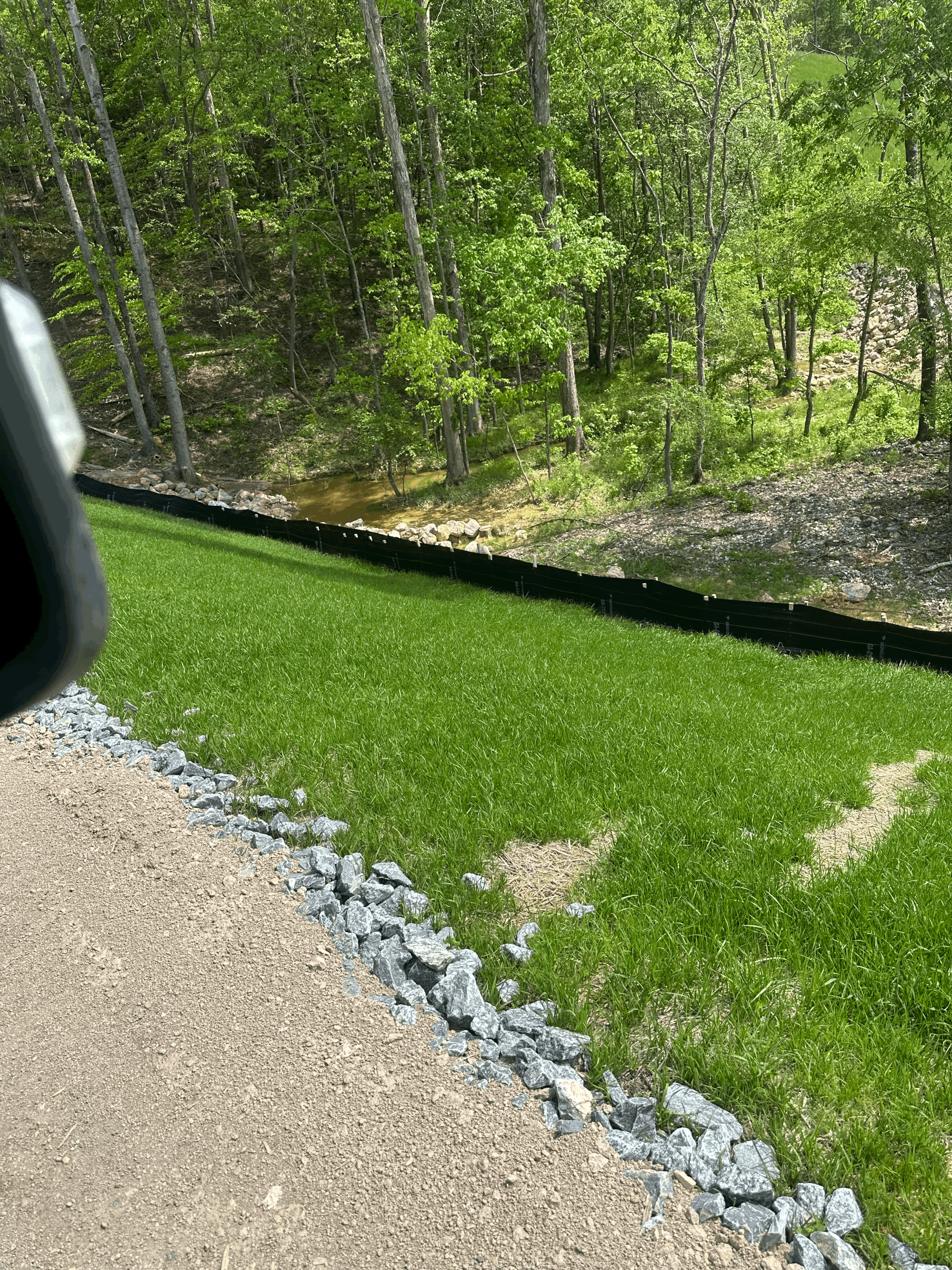 Silt Fence Installation (C-POP / DOT Spec)