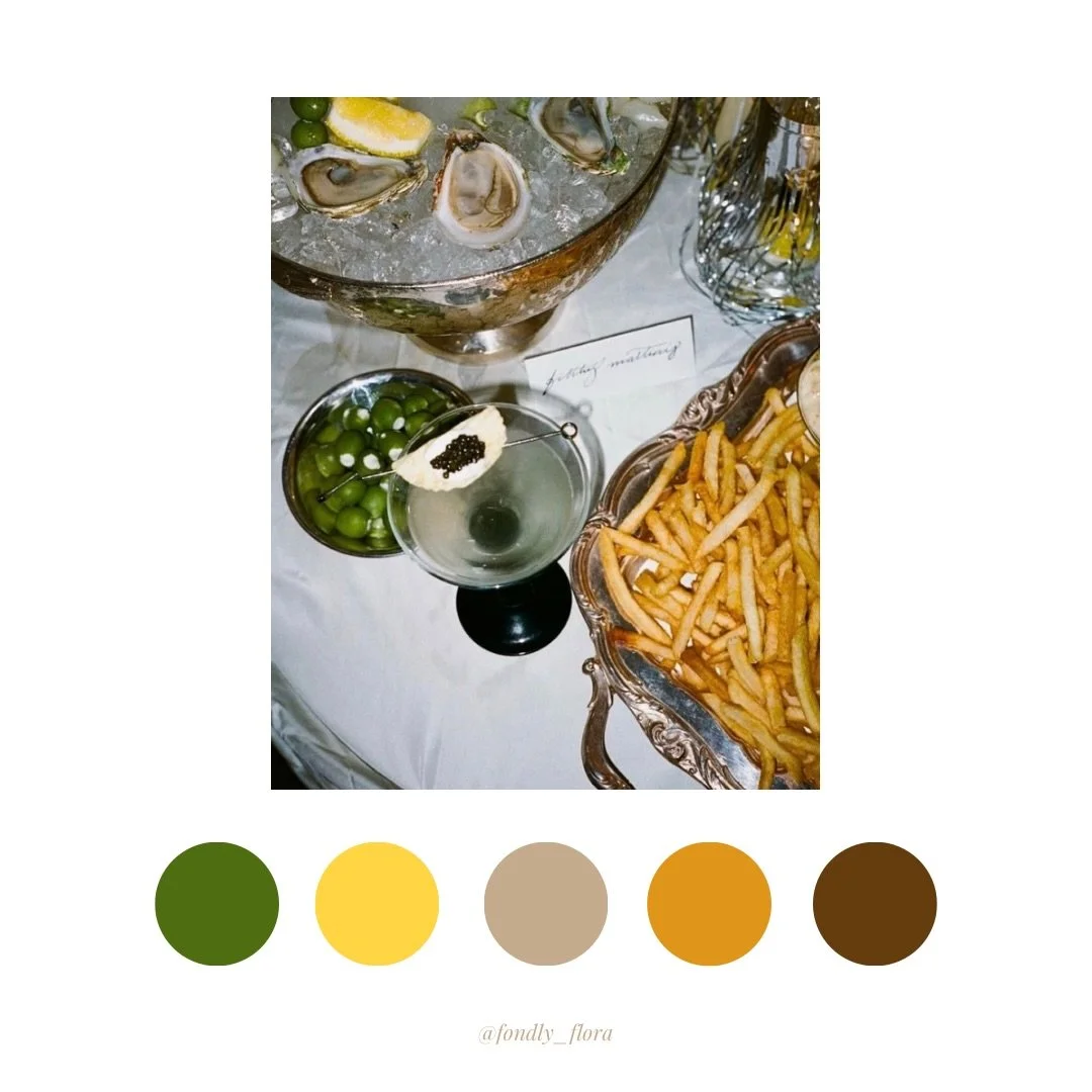 #girldinner 🍸🍟🦪🫒🍋