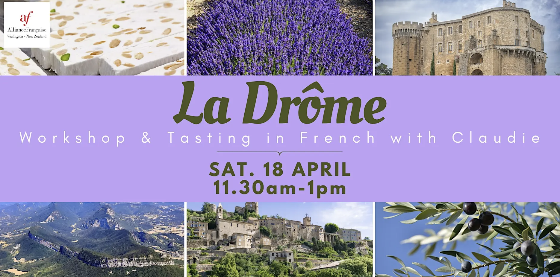 French Découvrez La Drôme - Workshop &amp; Tasting