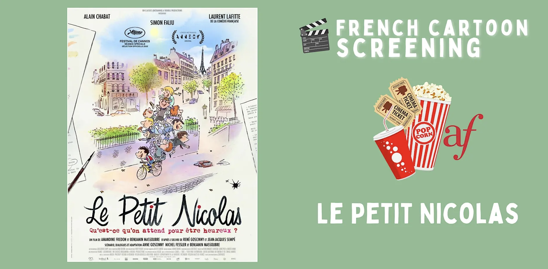French Cartoon Screening - Le Petit Nicolas