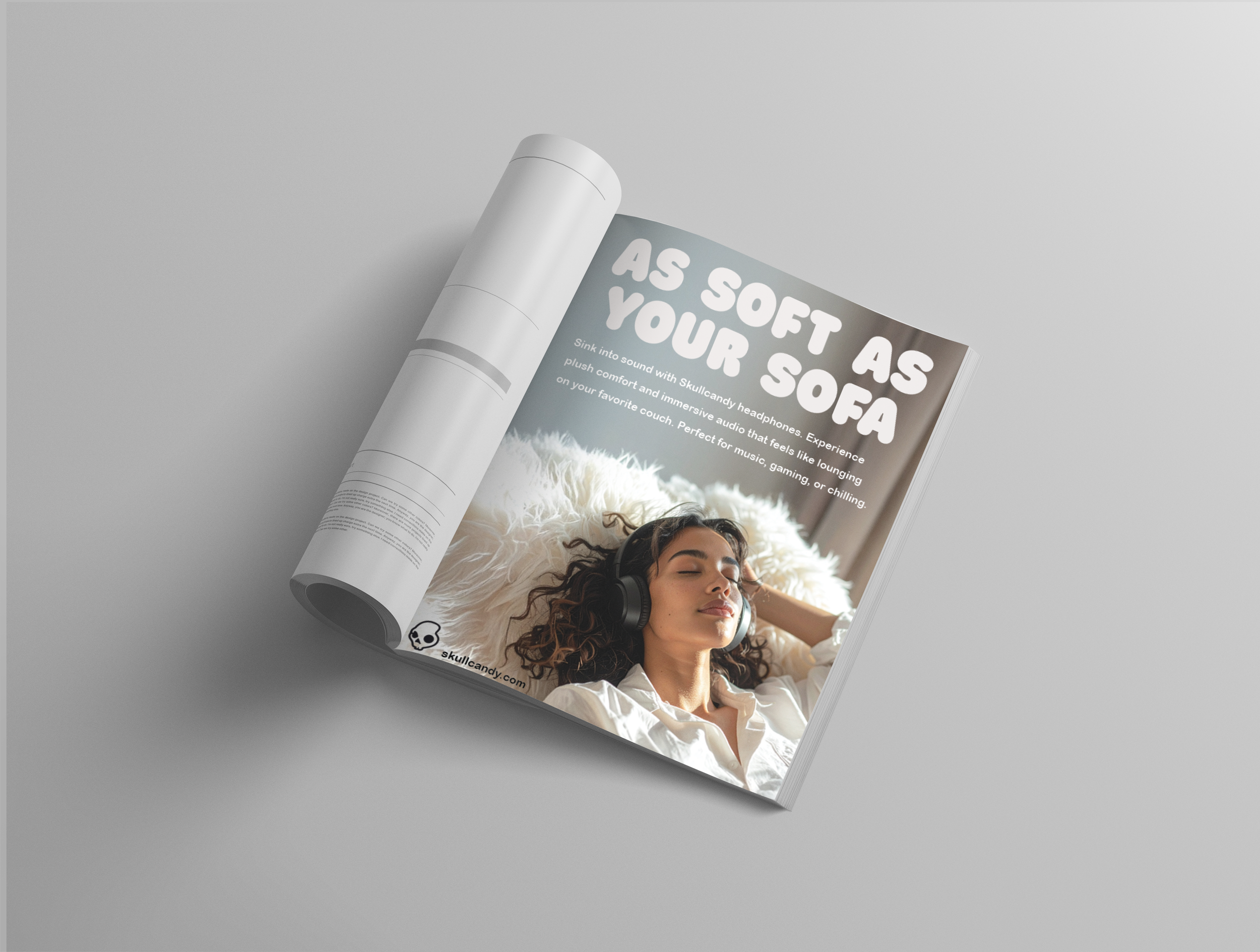 Open Magazine with Rolled Page Mockup.png