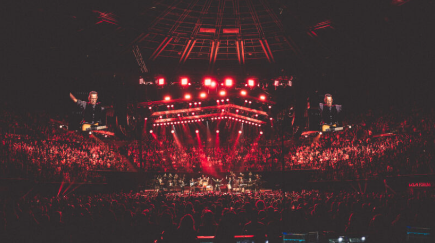 Bruce Springsteen Turns the Kia Forum Into a Cathedral of Protest