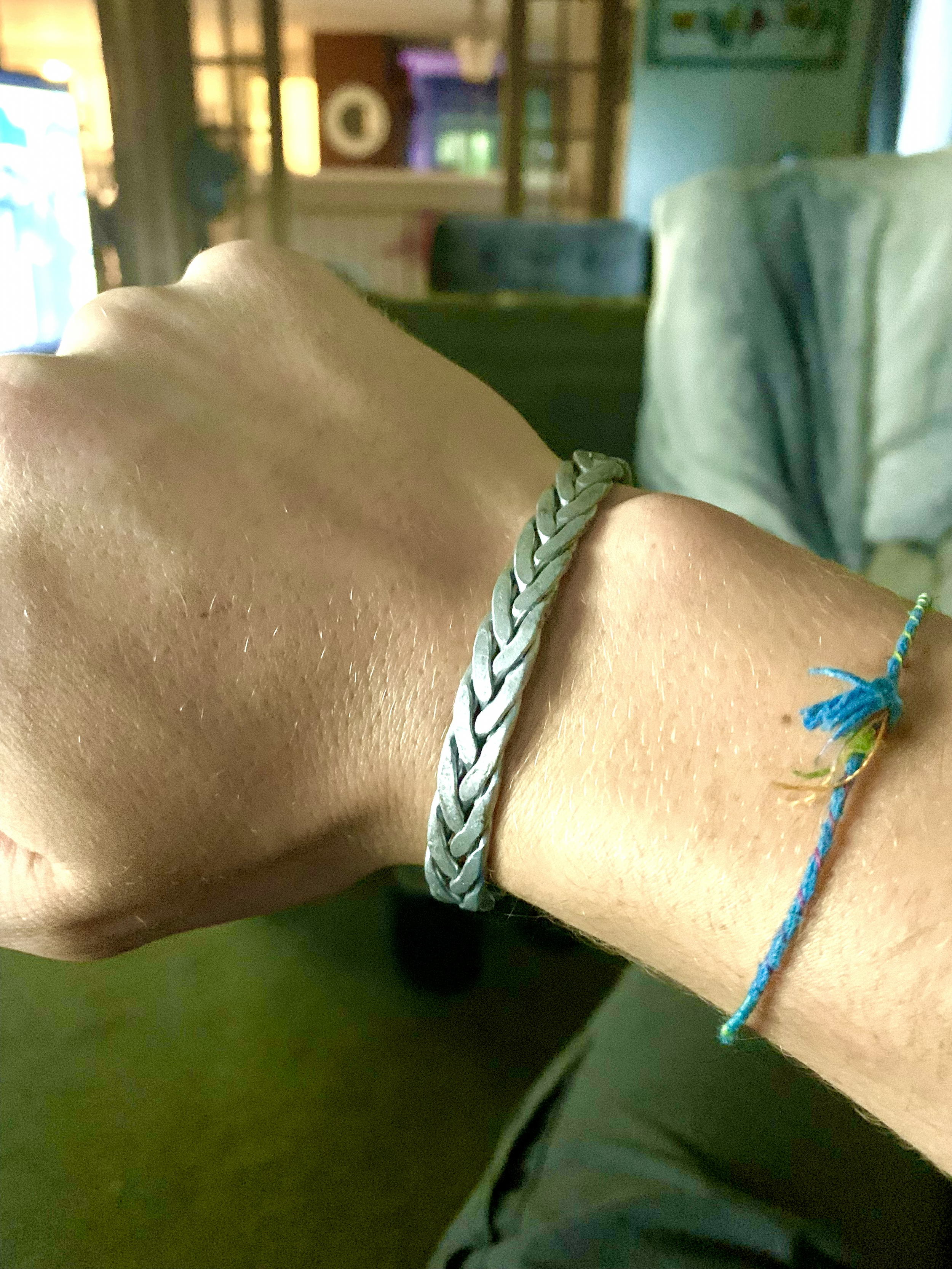 Aluminum Bangle Bracelet