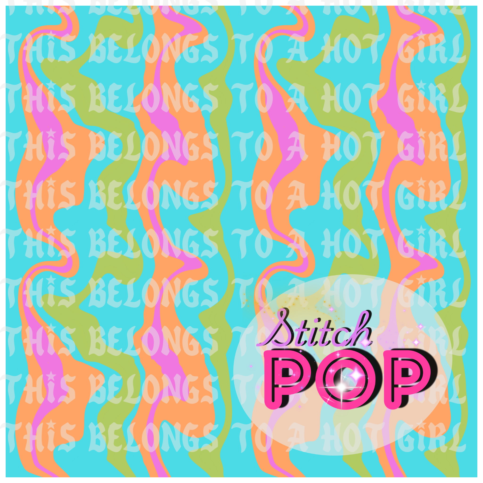Summer Mushies Swirl - Seamless File