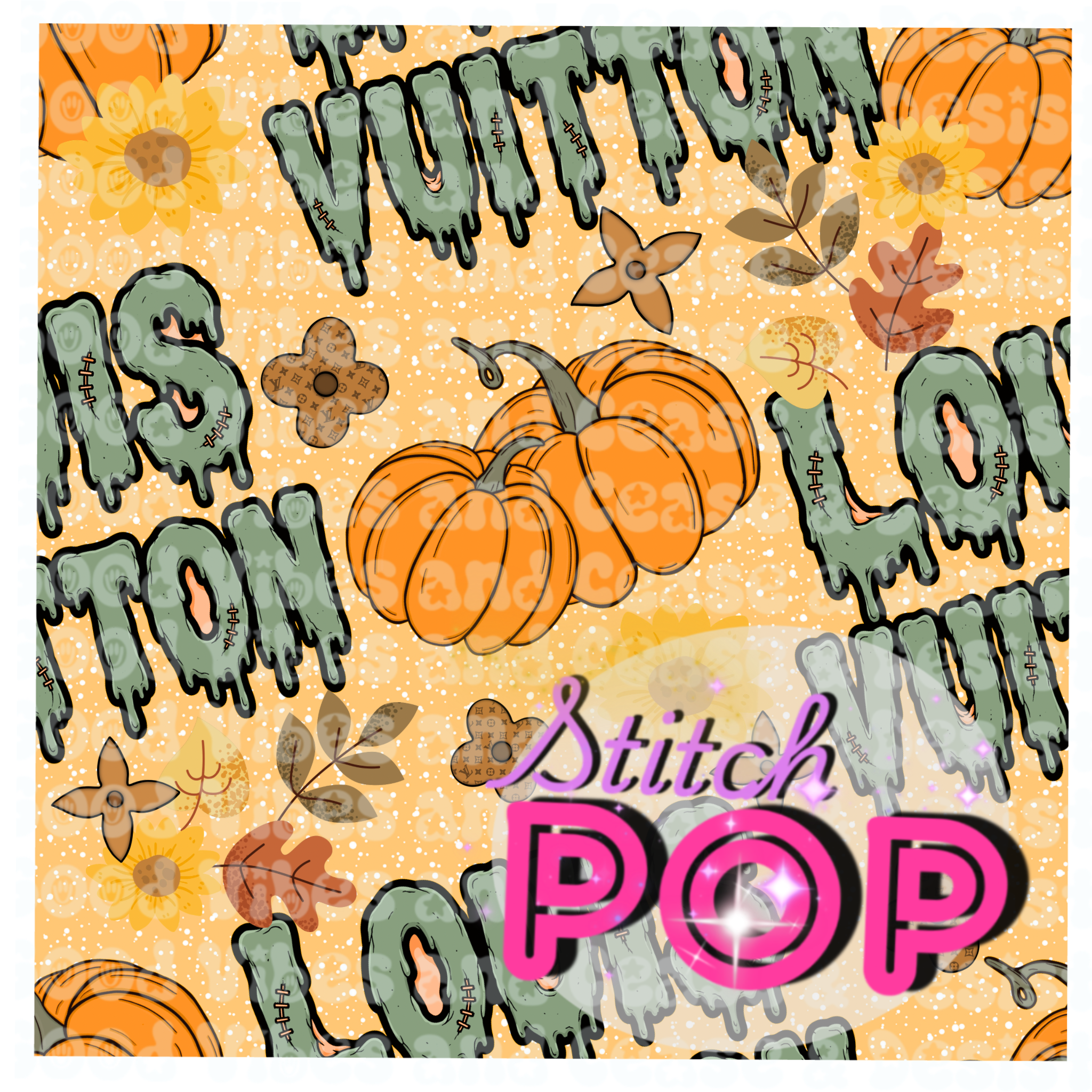 Lou Pumpkin light Orange -Seamless File