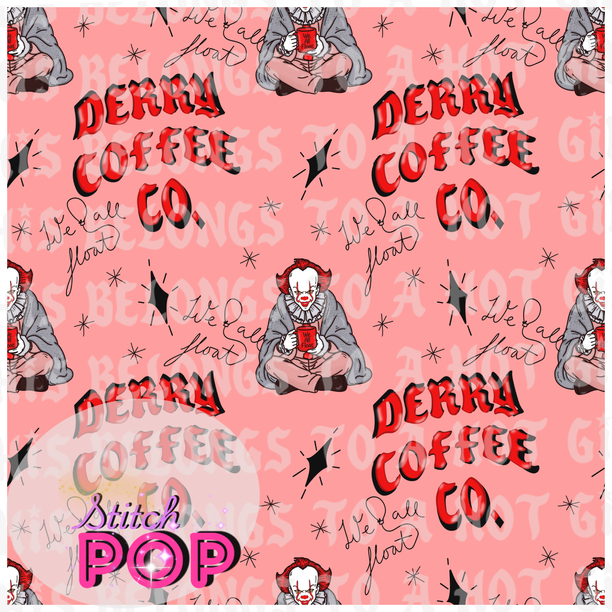 Derry Coffee Co Pink- Seamless File