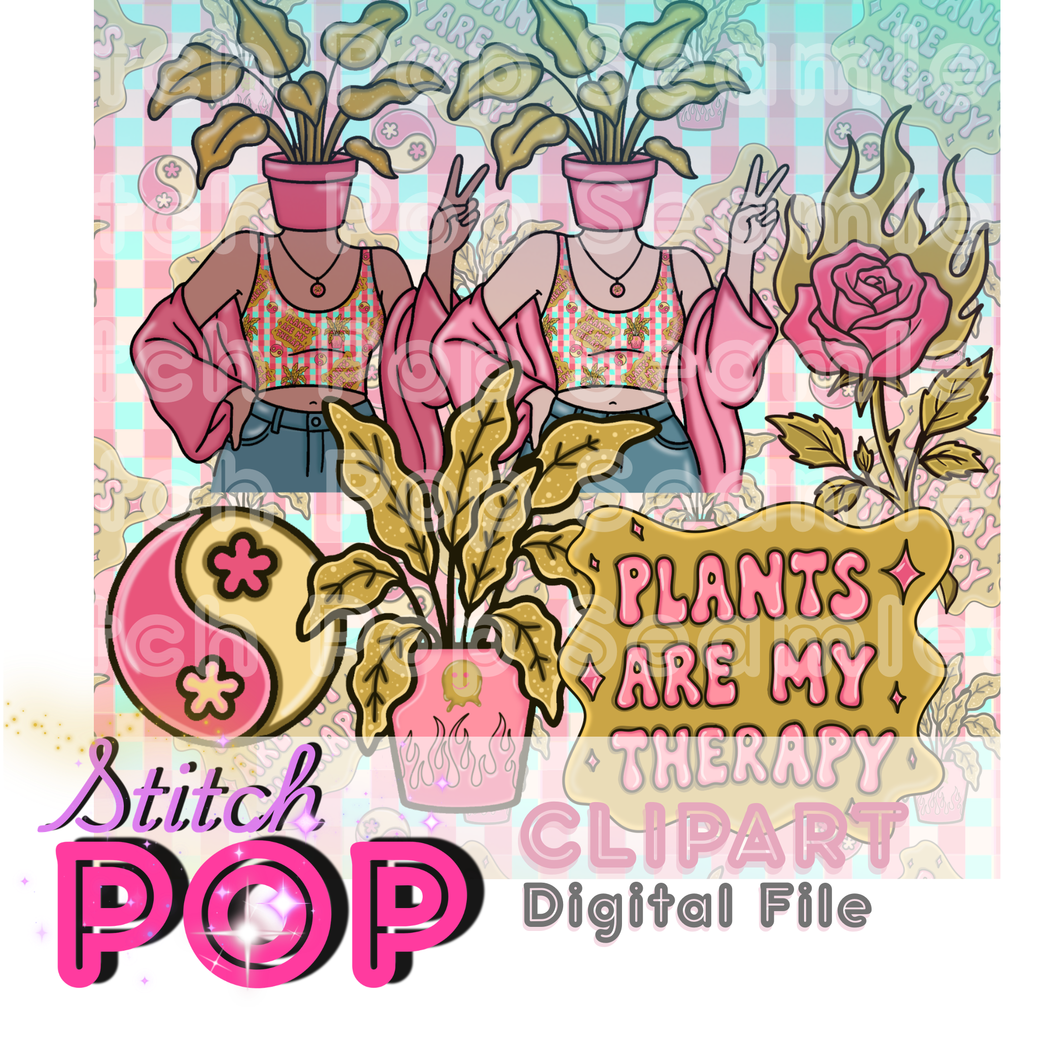 Plant Therapy Clipart - Clipart  Files