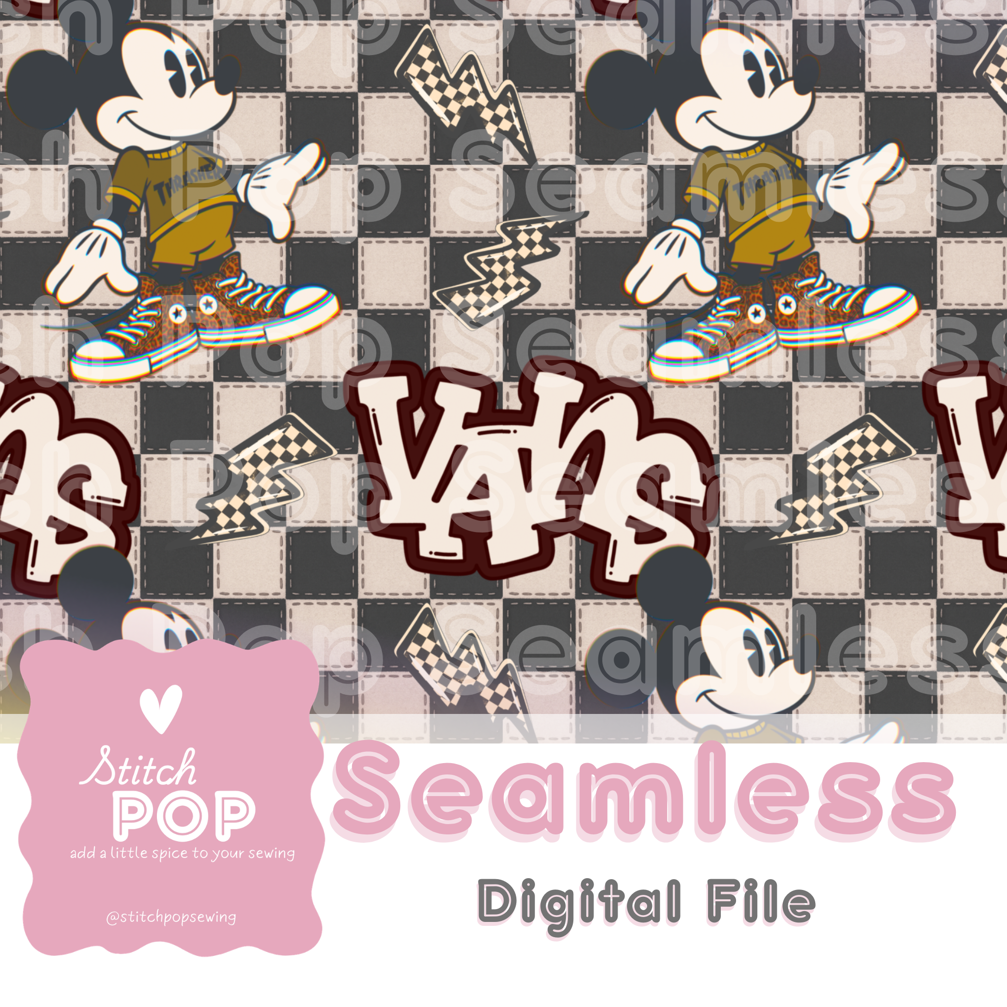 Mouse Checkers - Seamless File