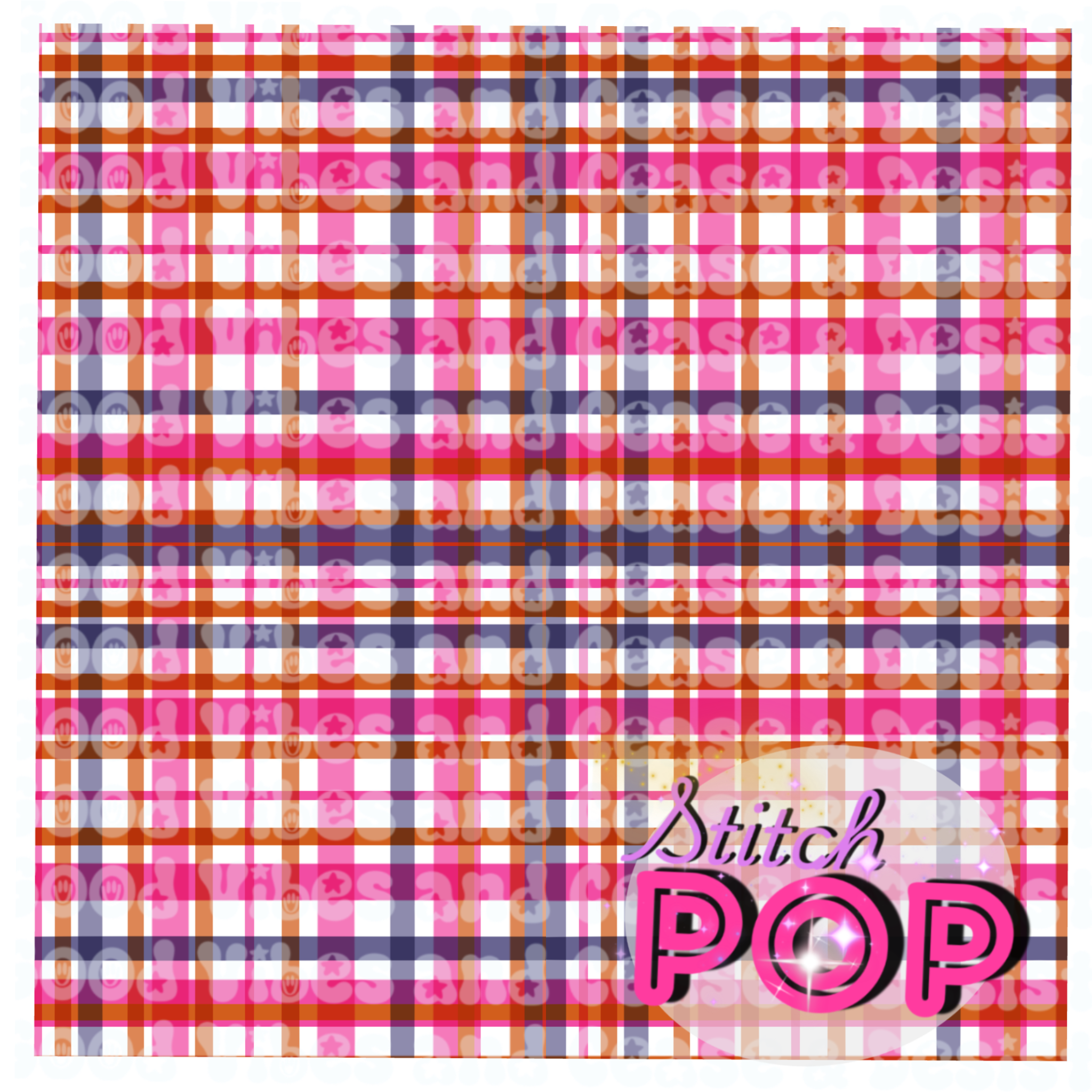 Pink & Purple Plaid  -Seamless File