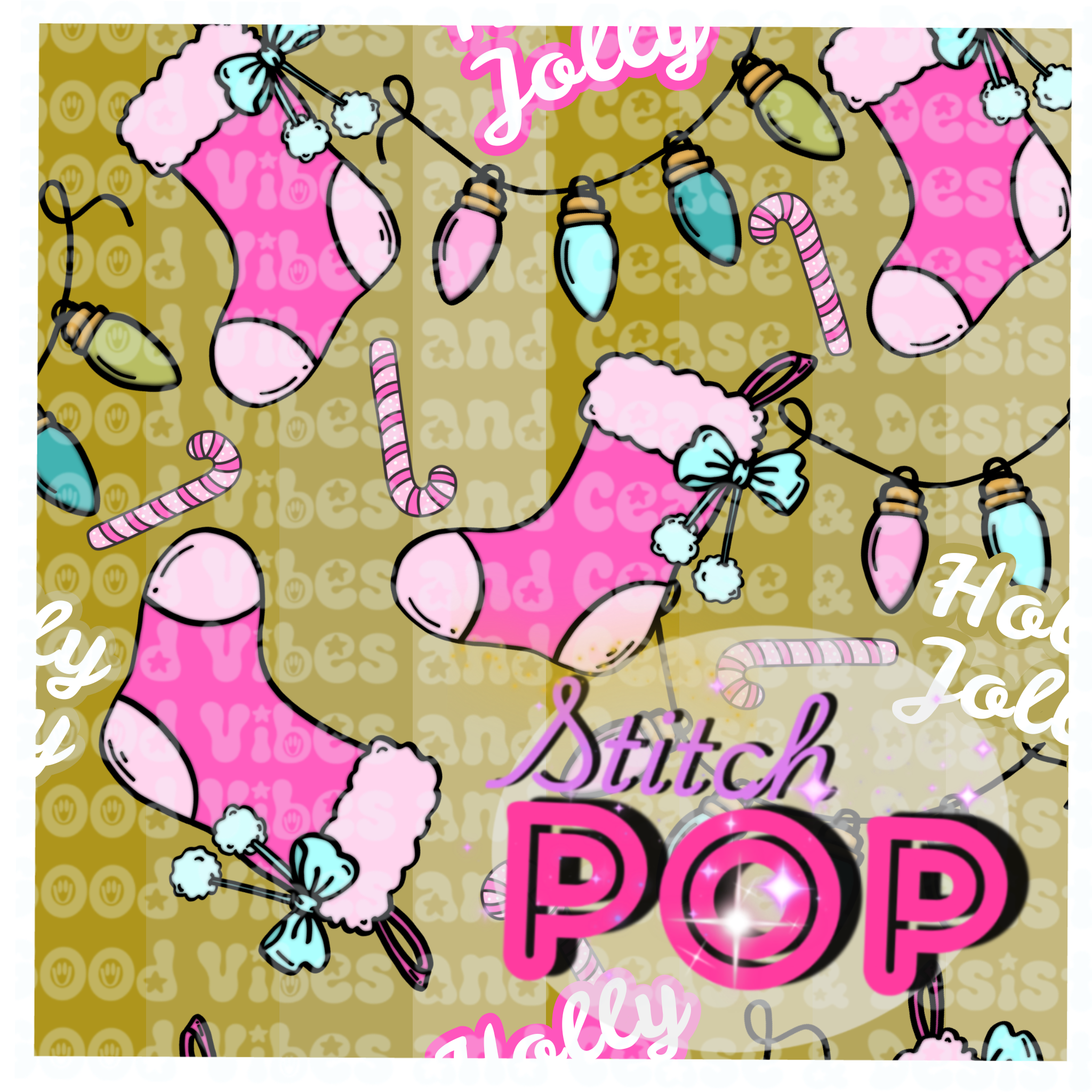 Stockings Olive - Seamless File