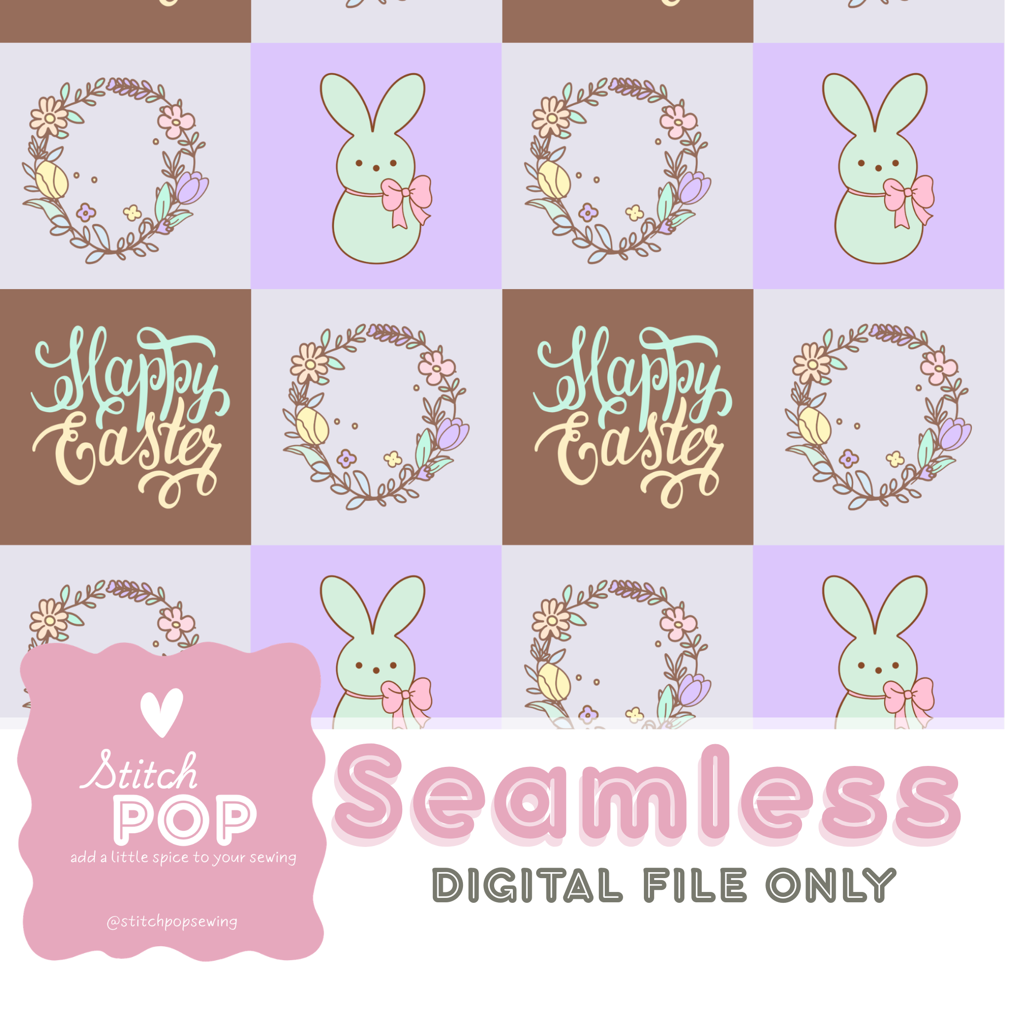 Happy Easter - Seamless File