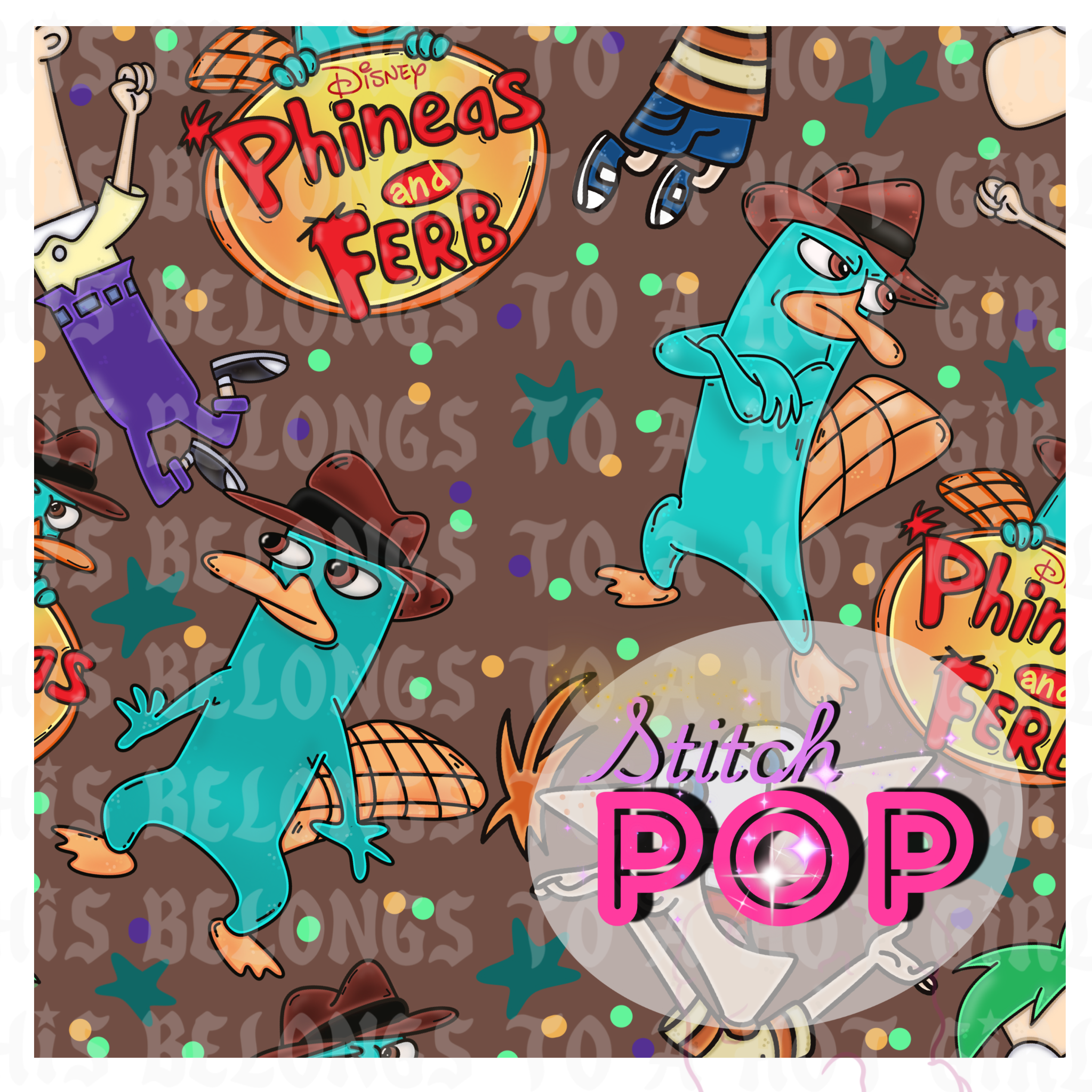 P&P  brown  - Seamless File