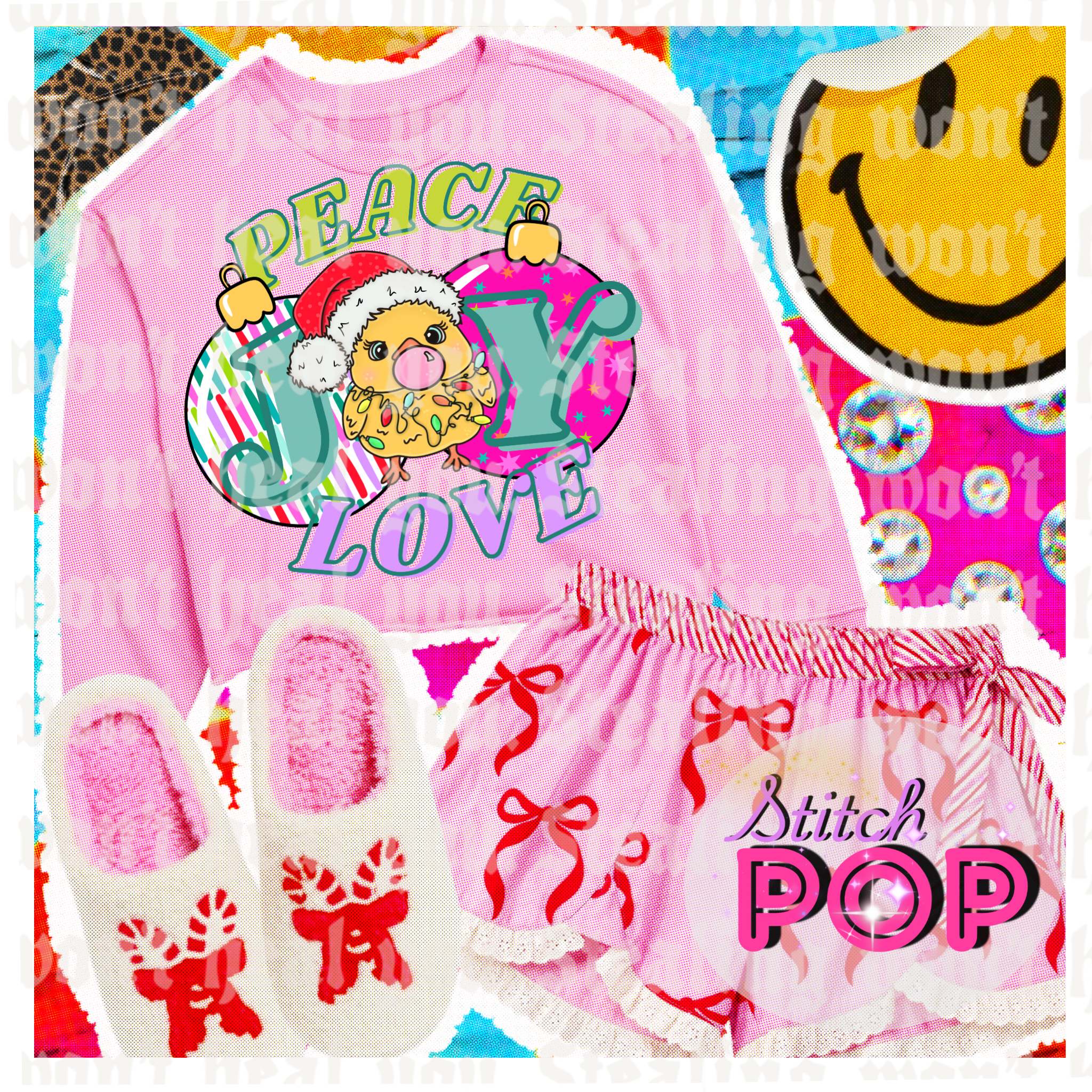 Peace, Love, Joy  - PNG File