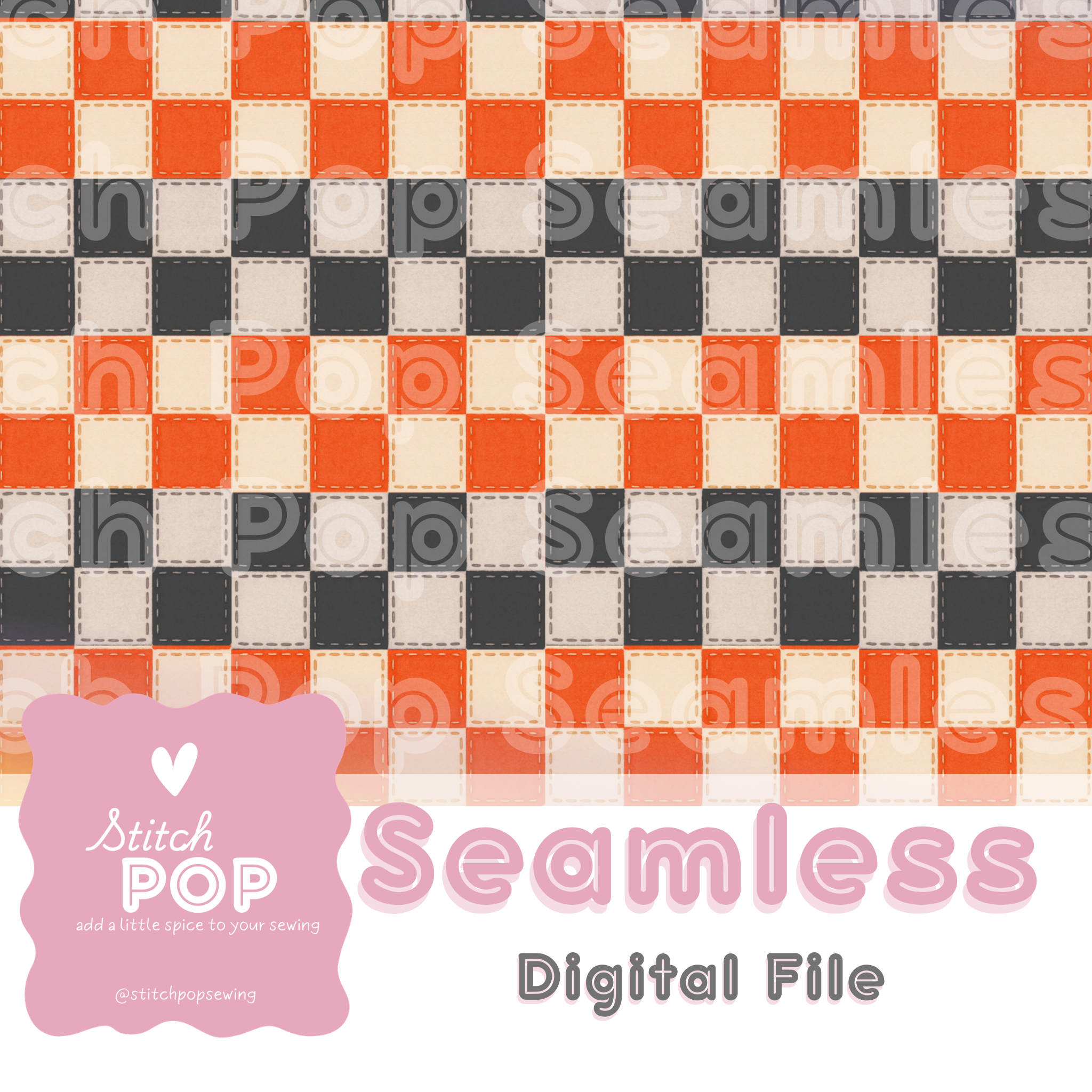 Checkers Split - Seamless File