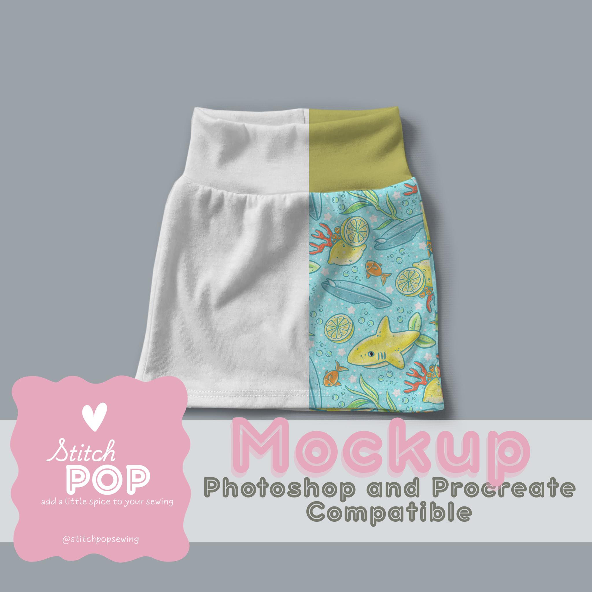 RSD - Pencil Skirt Mockup