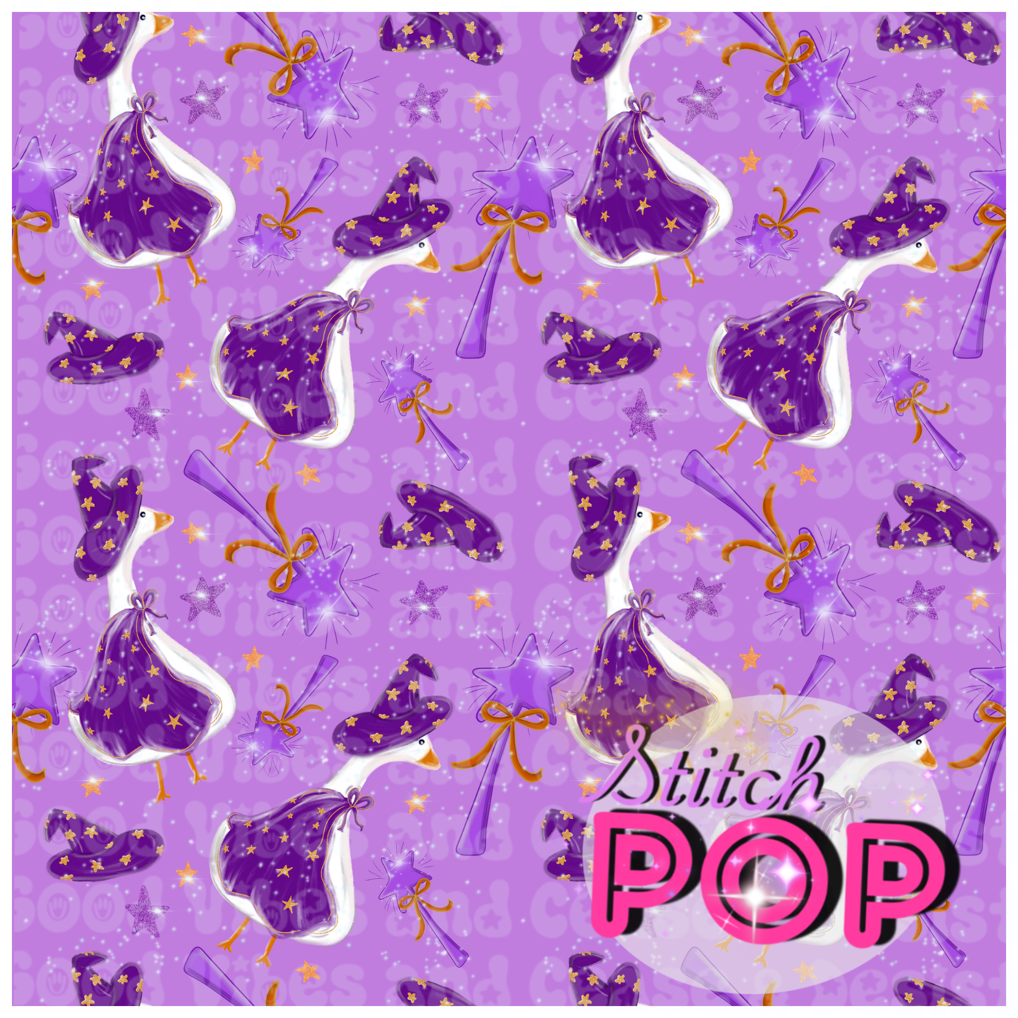 Magic Goose Purple -Seamless File