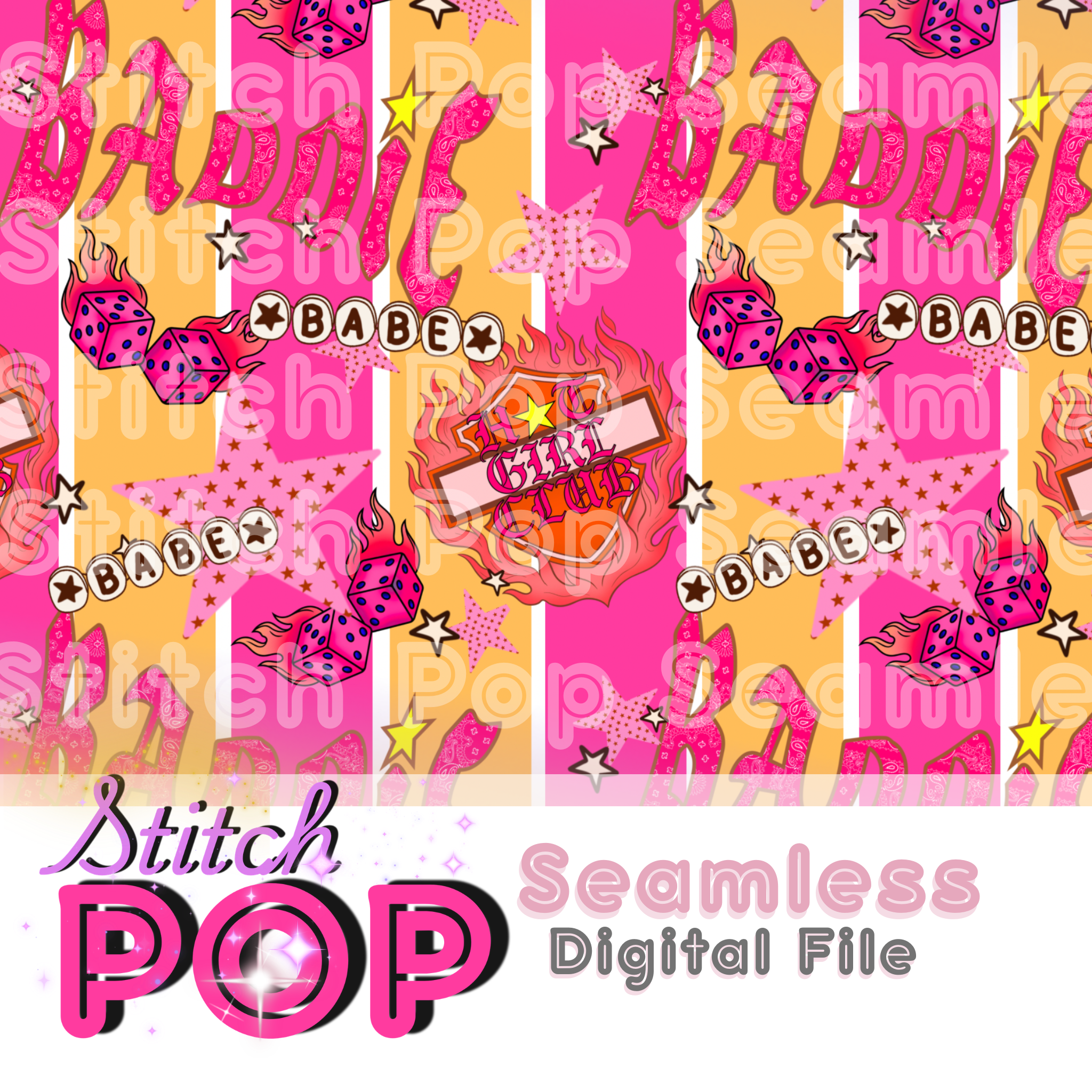 Baddie Babe  -  Seamless File