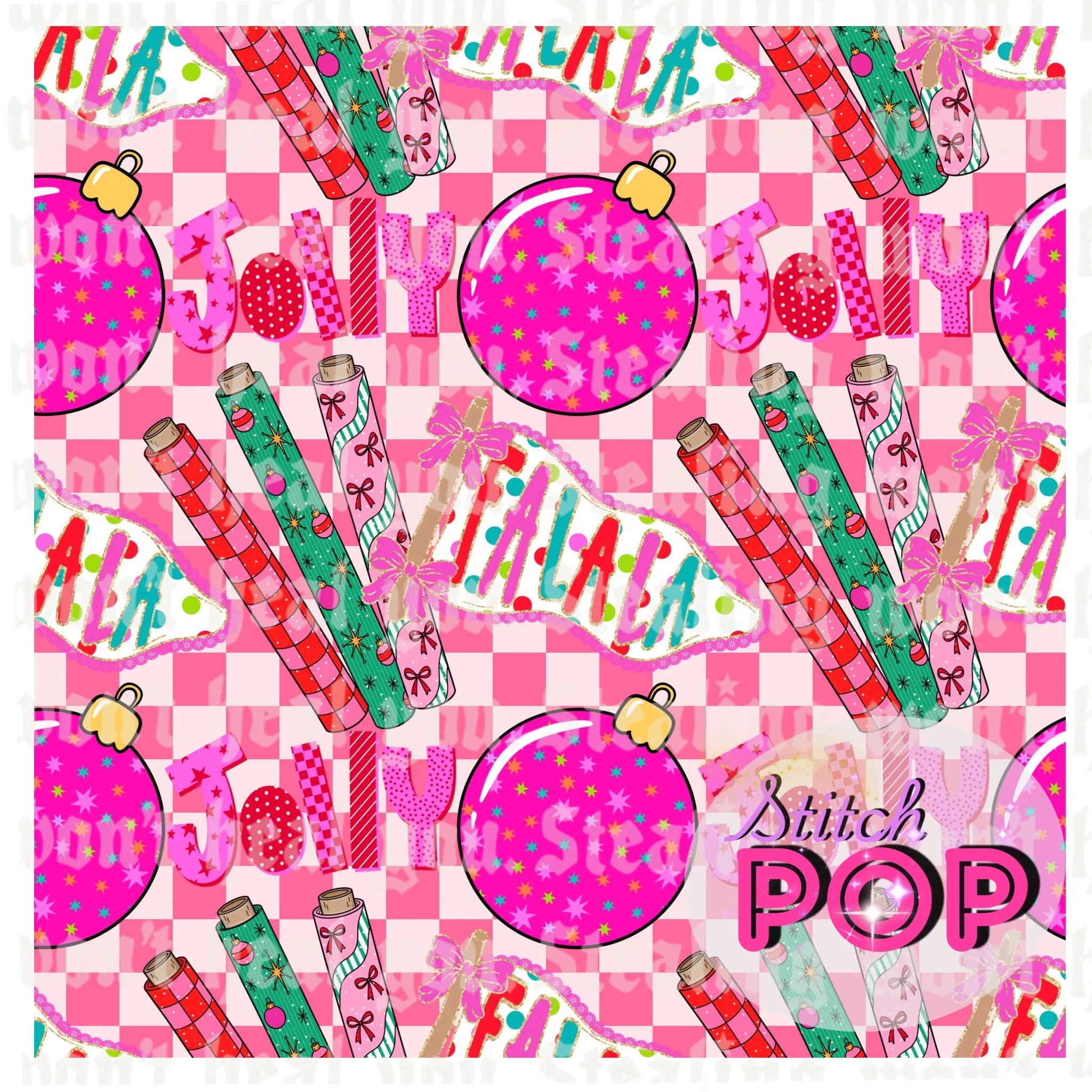 Jolly Pink - Seamless  File