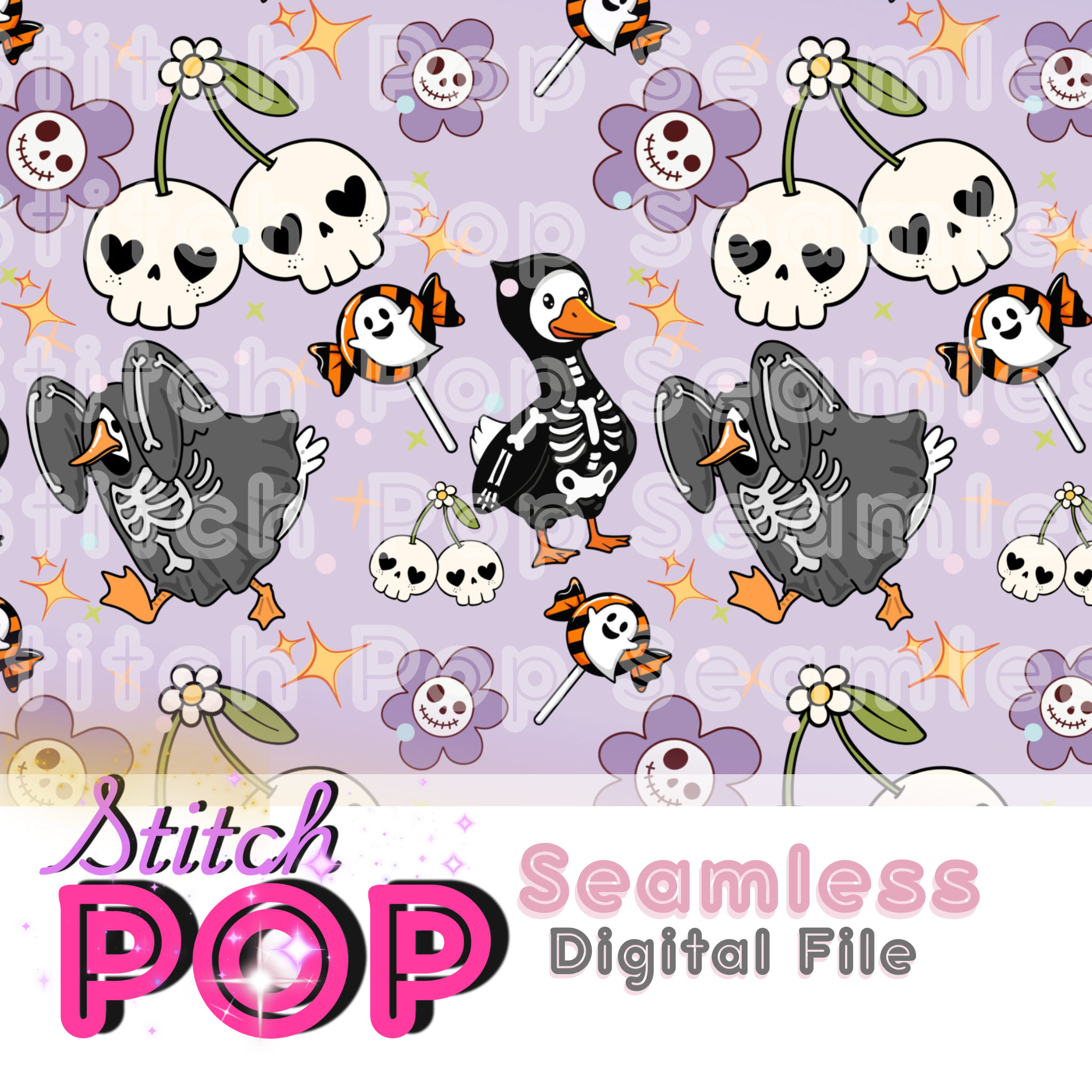 Spooky Goose -  Seamless File