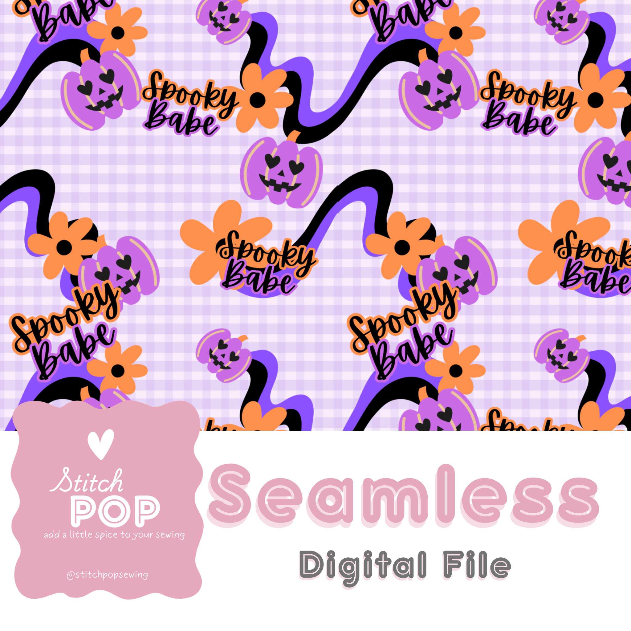 Spooky Rainbows - Seamless File