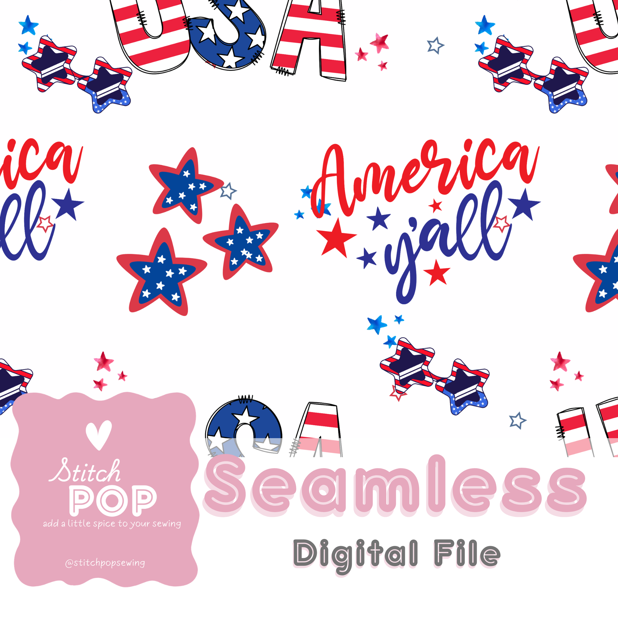 America Y'all - Seamless File