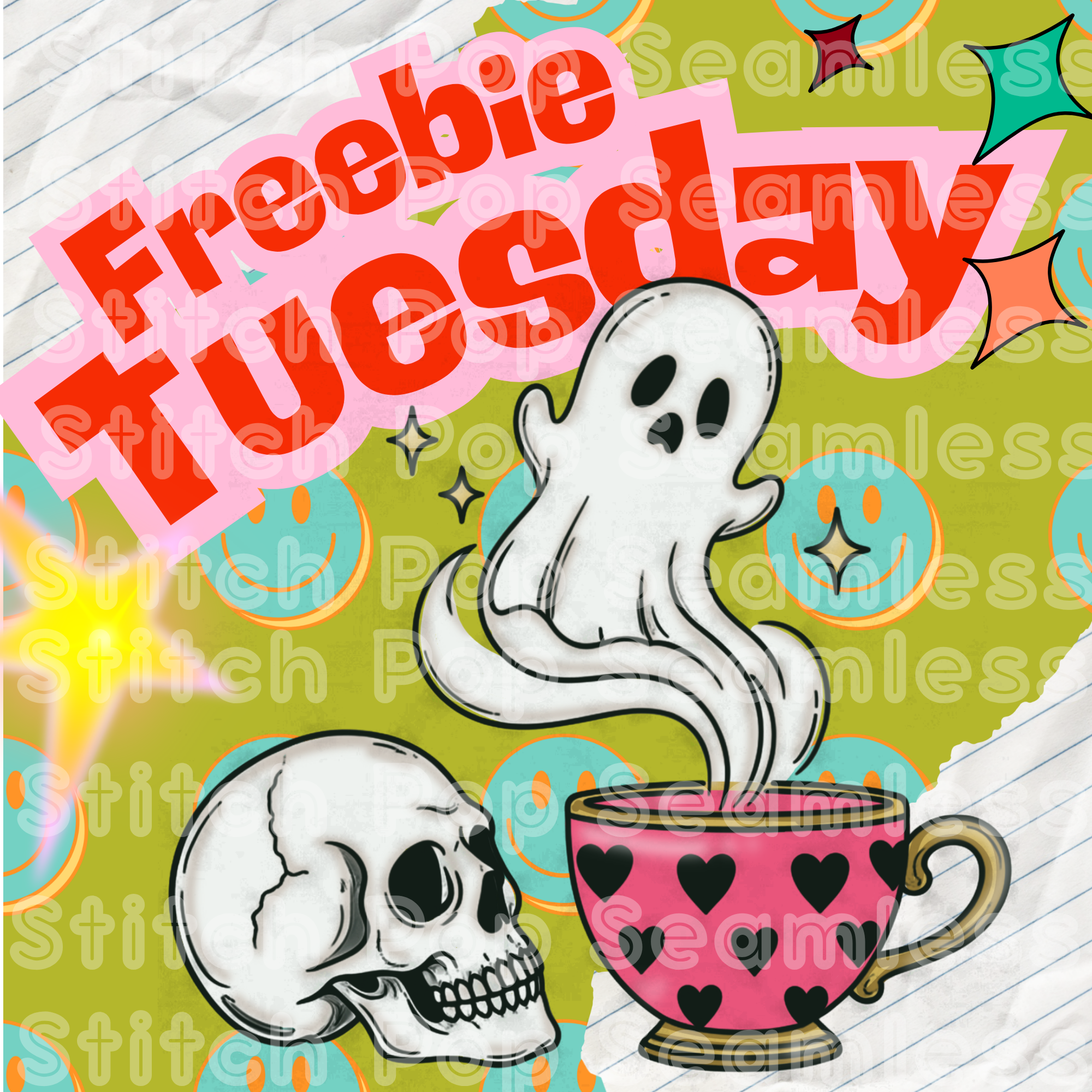 Spooky Coffee - Clipart  File