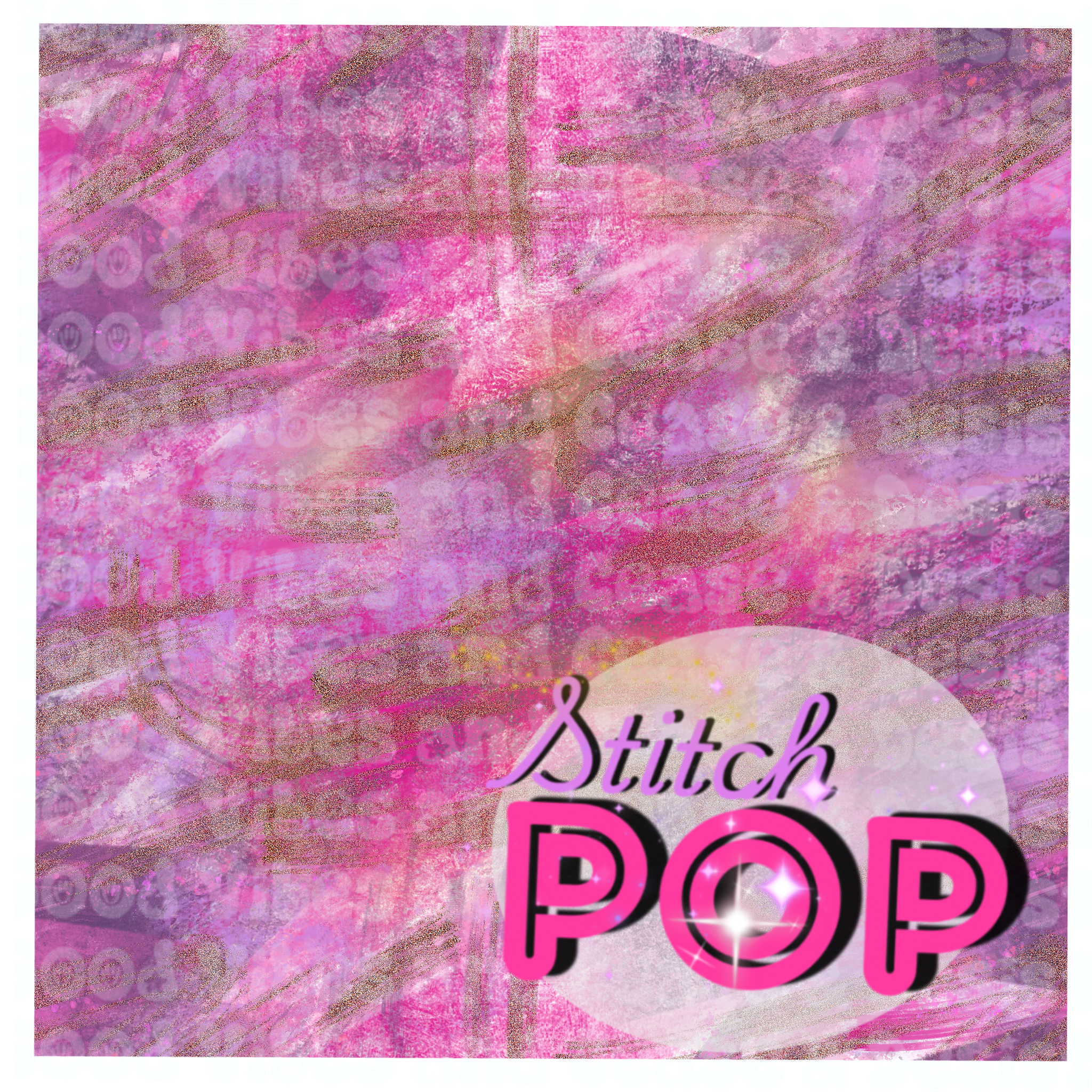 Pink Brushstrokes - Seamless File