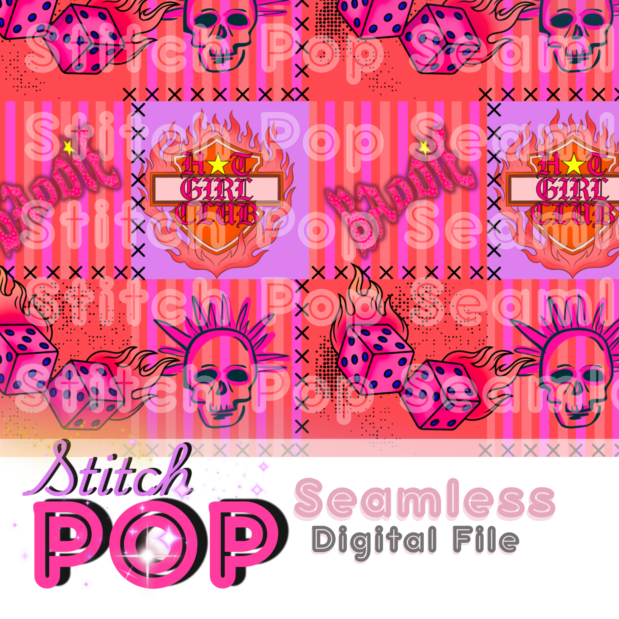 Hot Girl Club -  Seamless File