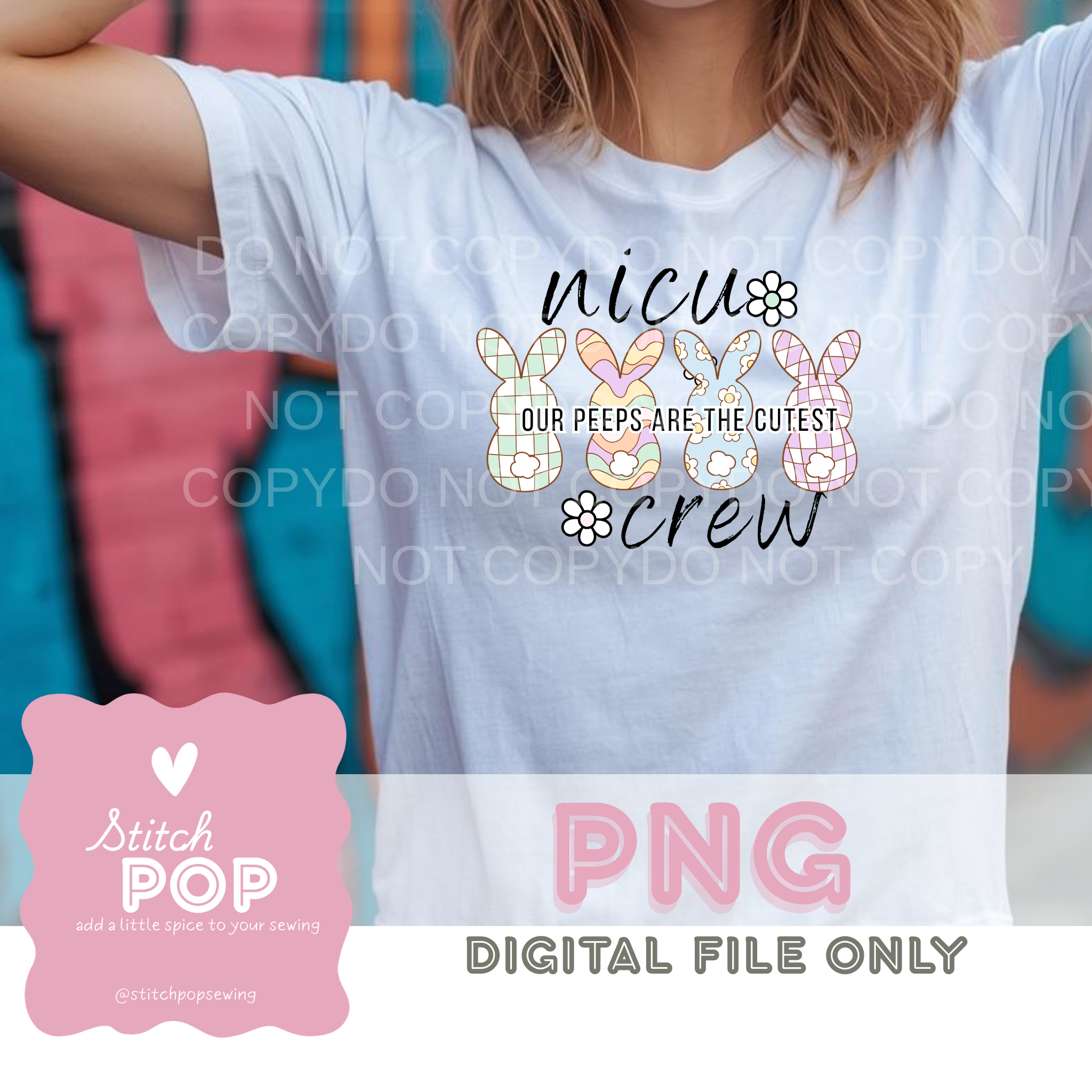 NICU NURSE - GROOVY PEEPS SUBLIMATION
