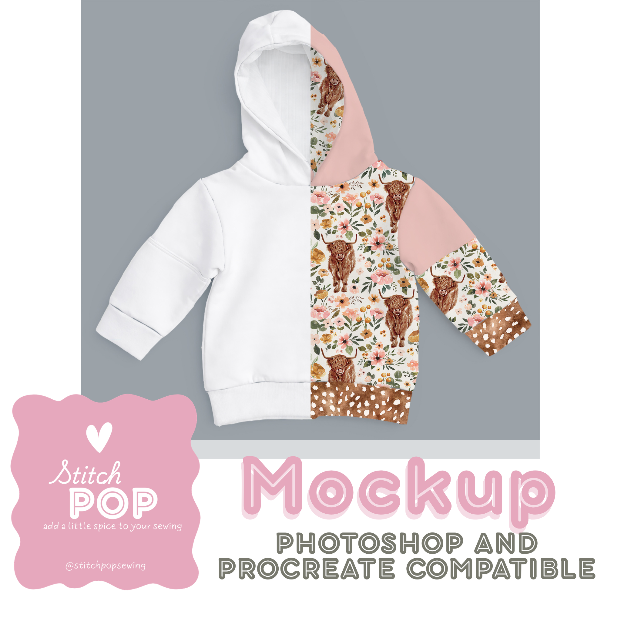 RSD Two Toned Hoodie Mockup