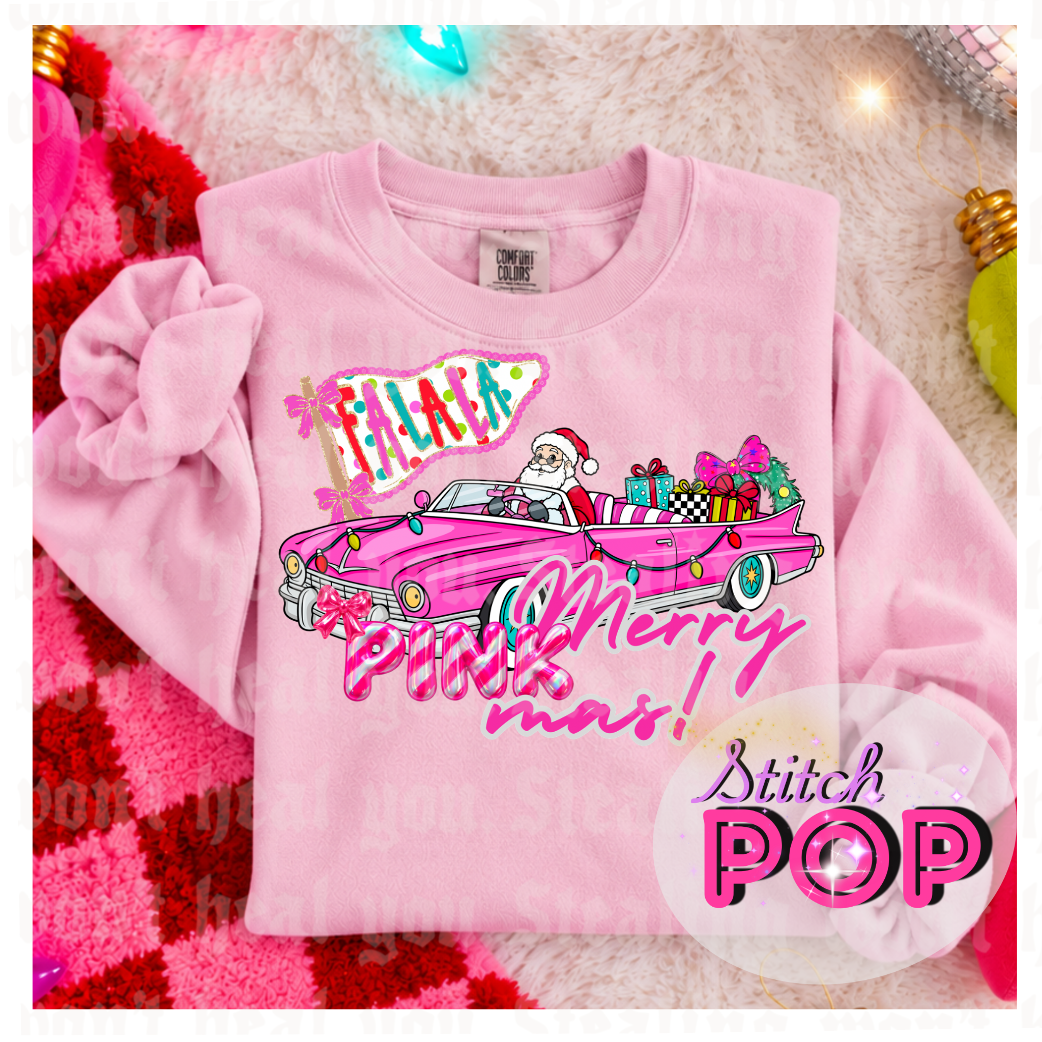 Merry Pinkmas - PNG File