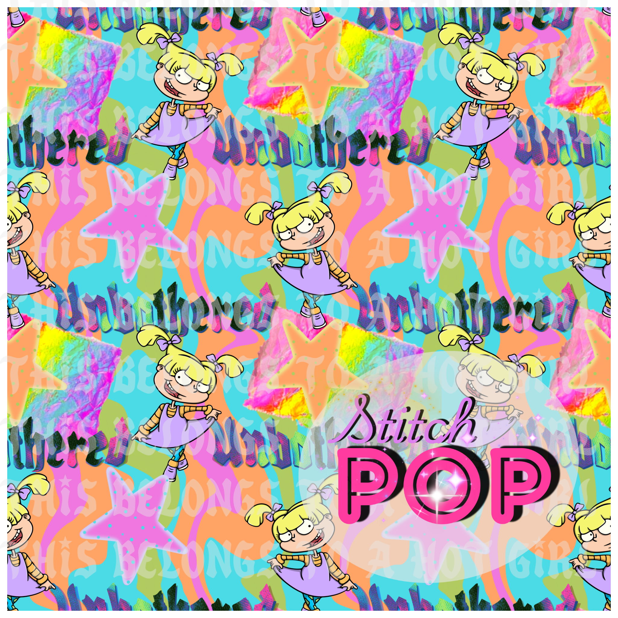 Unbothered Angelica - Seamless File