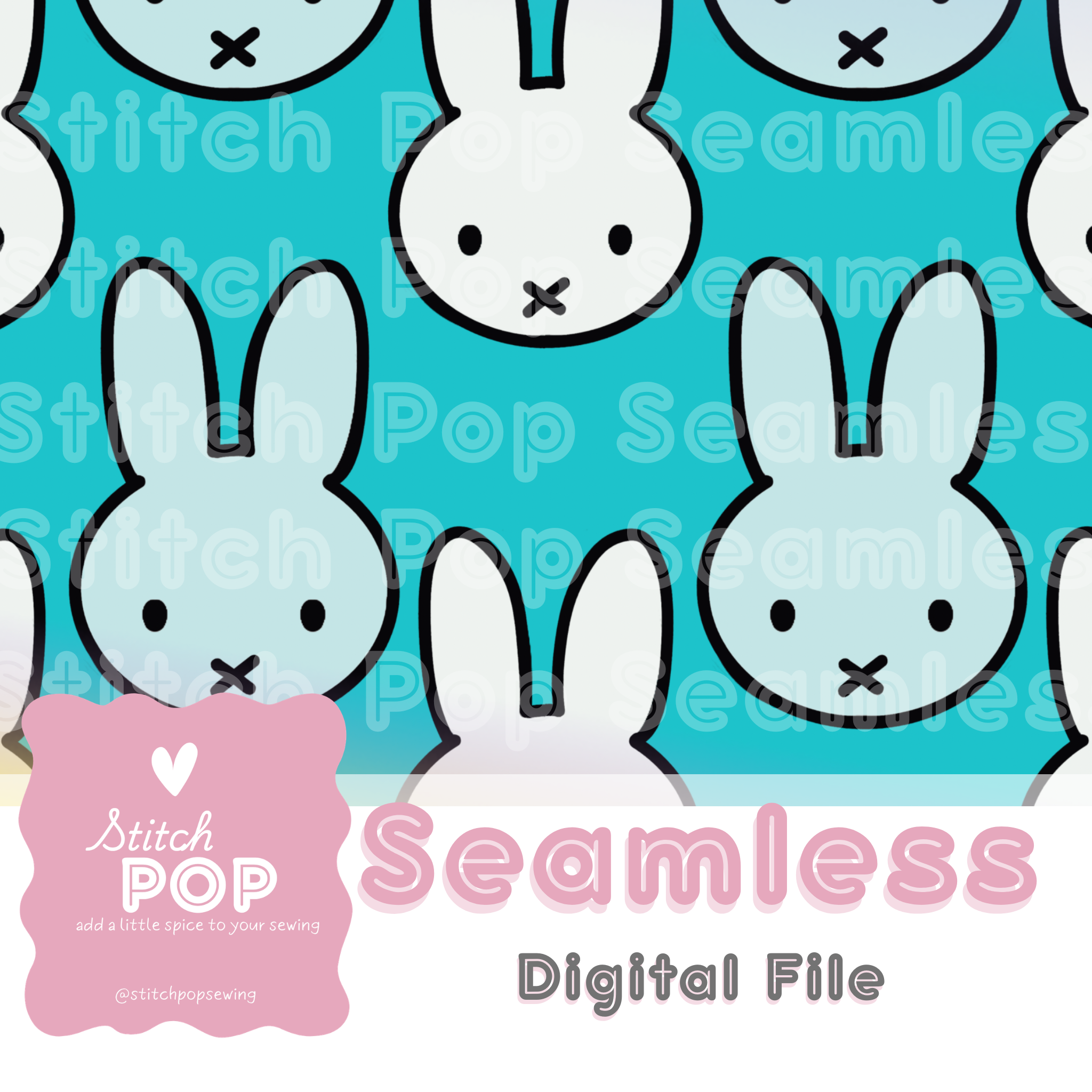 Bunny Blue - Seamless File