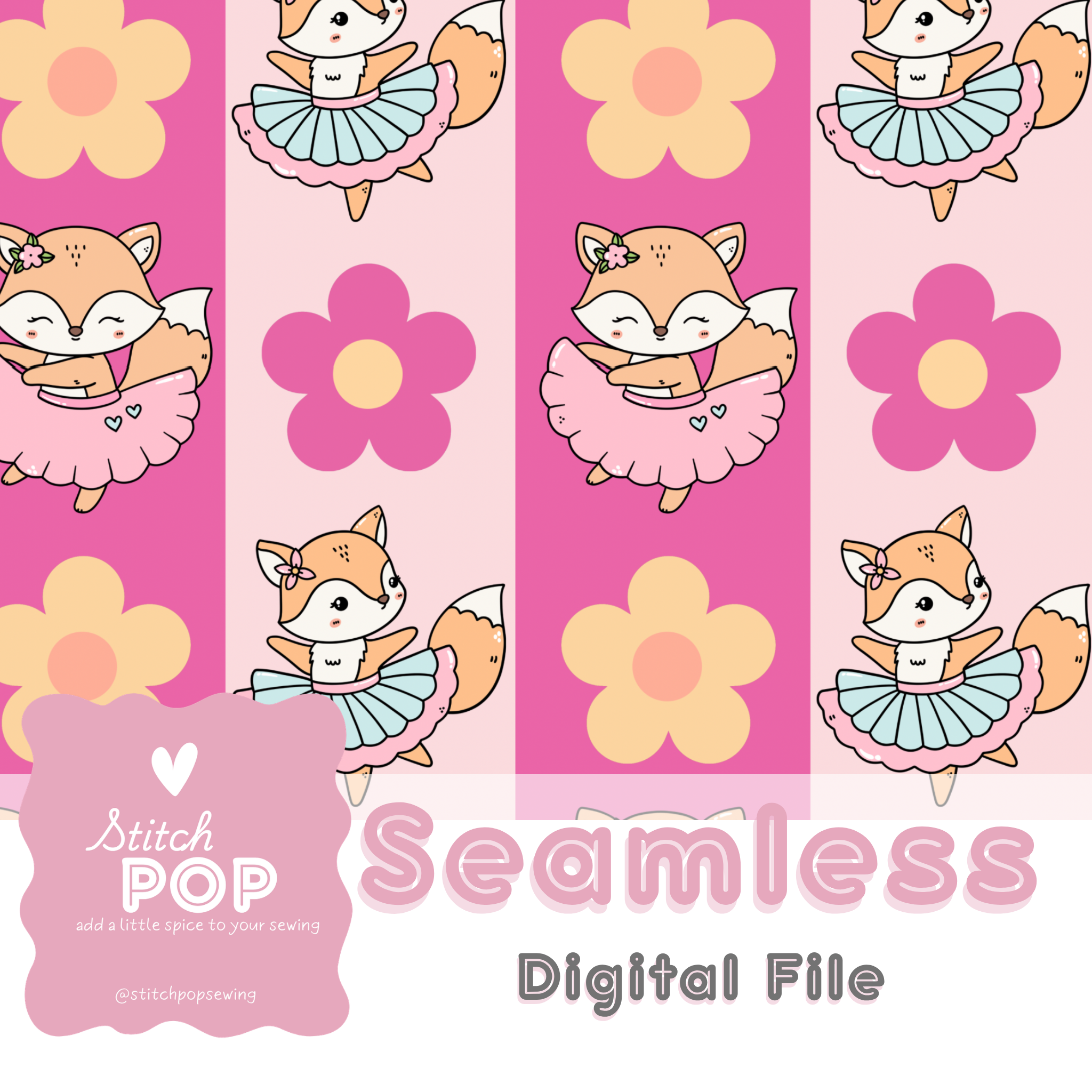 Foxy Ballerina - Seamless File