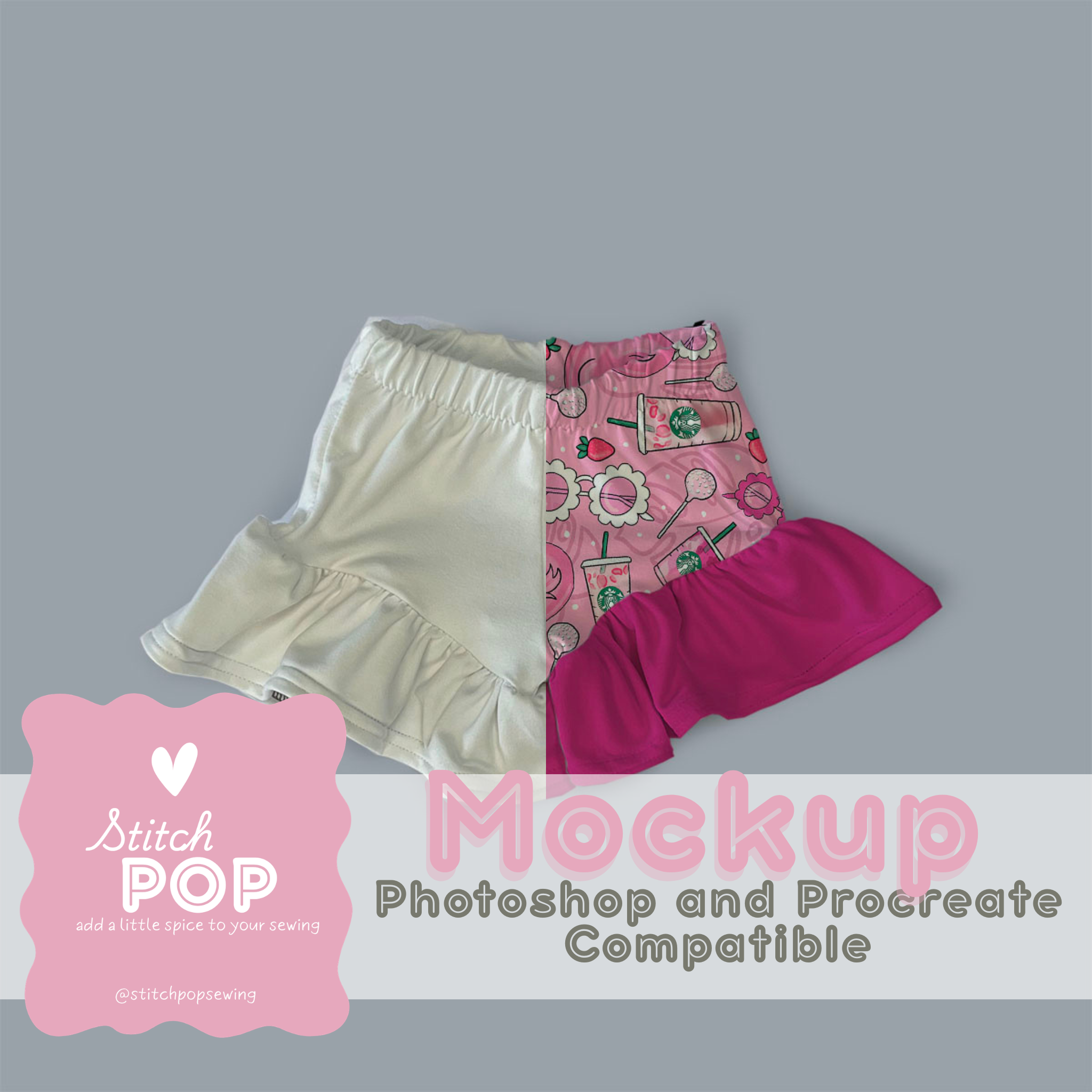 RSD - Ruffle Shorts Mockup