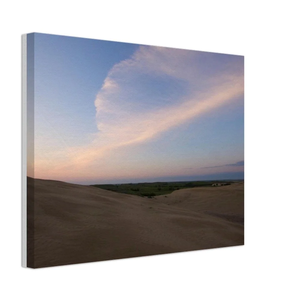 Great Sand Hills Saskatchewan Canvas Print - Iconic Landscape Art