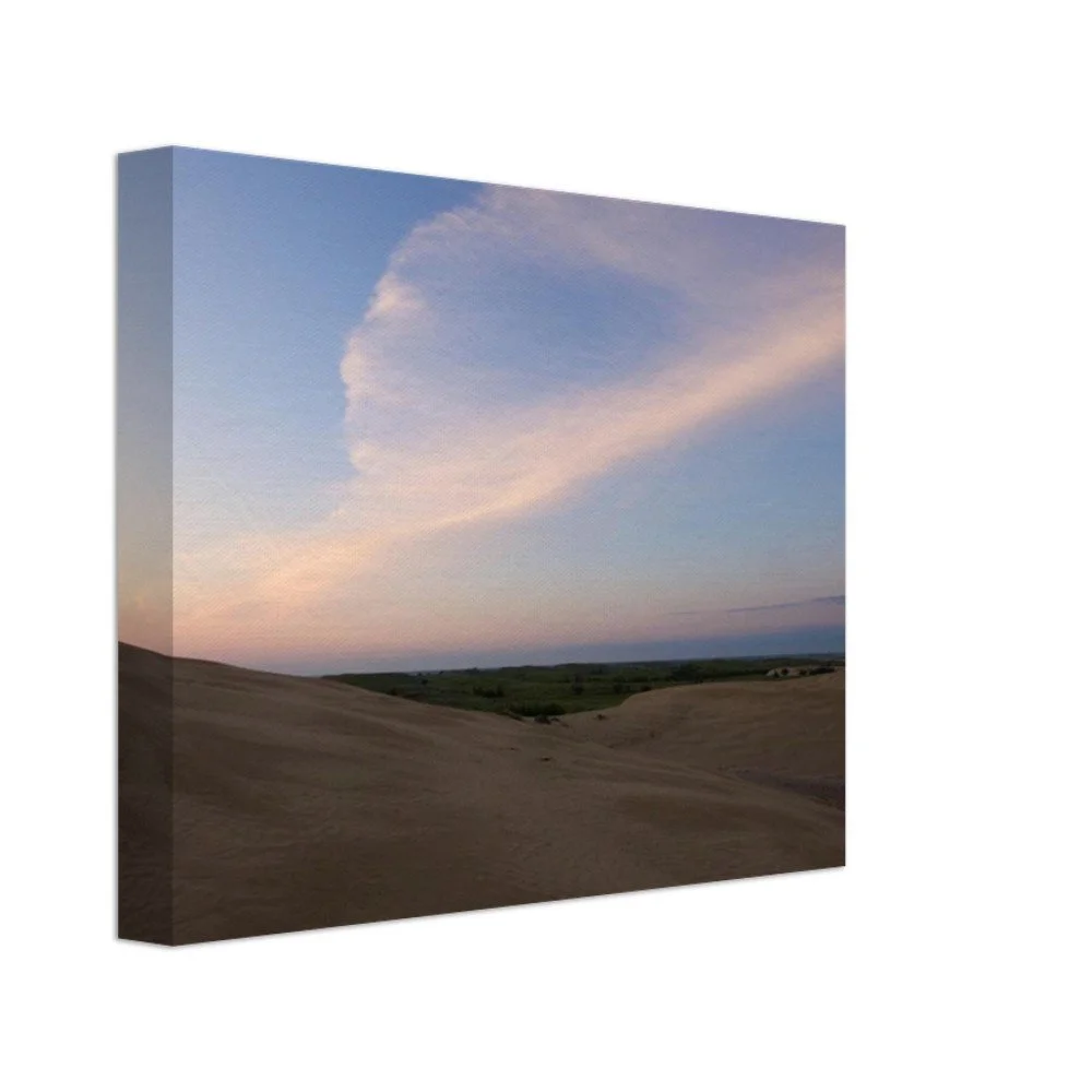 Great Sand Hills Saskatchewan Canvas Print - Iconic Landscape Art