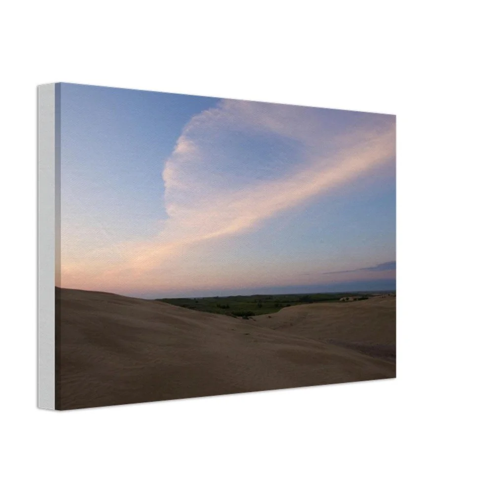 Great Sand Hills Saskatchewan Canvas Print - Iconic Landscape Art