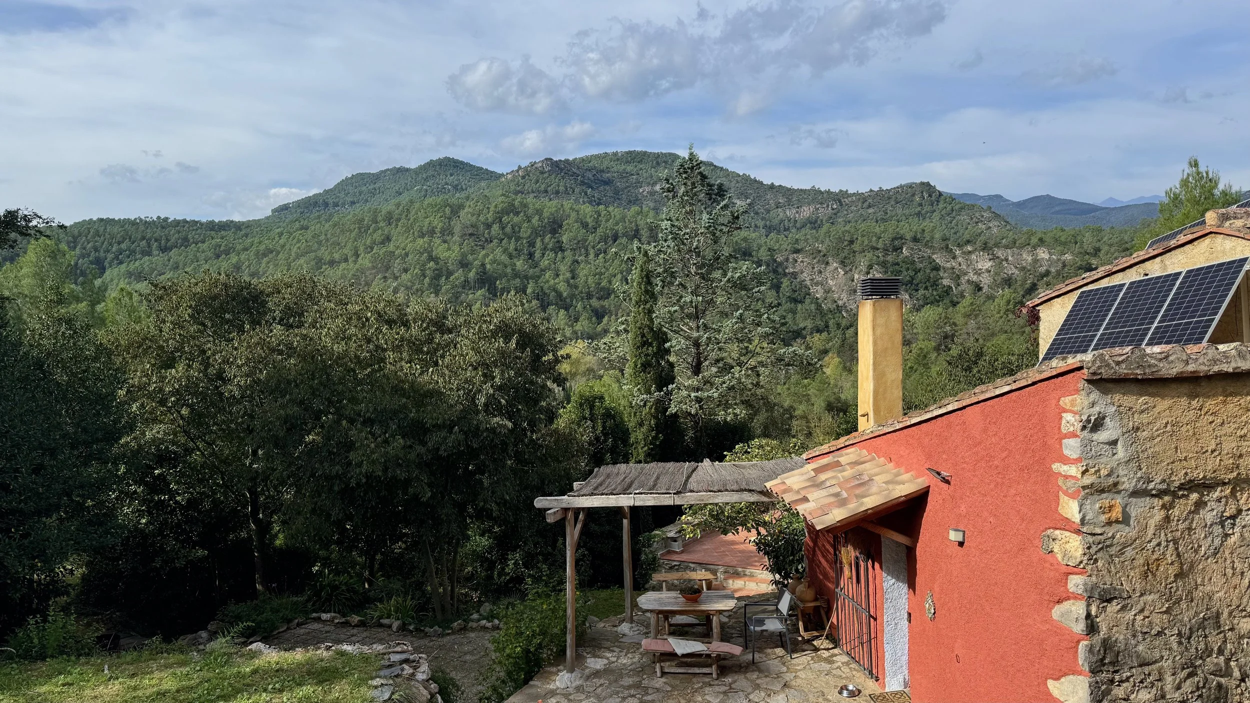 hertitage farmhouse in the mountains of Spain