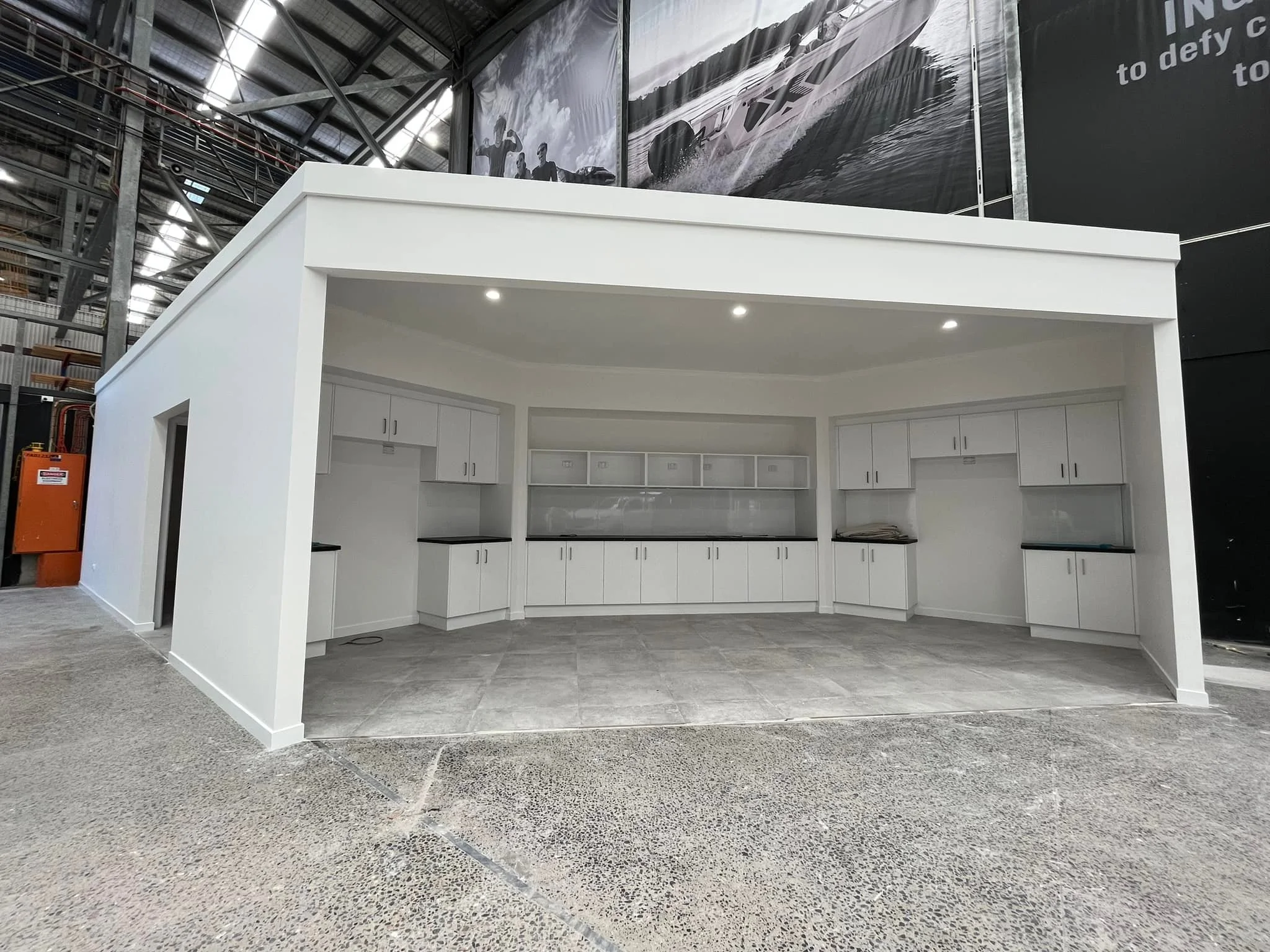 Commercial interior painting project completed in Brendale, Brisbane by SJR Painting.