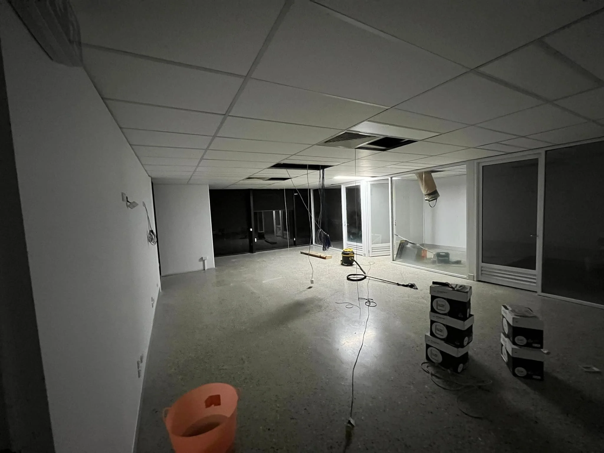 Industrial interior painting completed in Brendale by SJR Painting